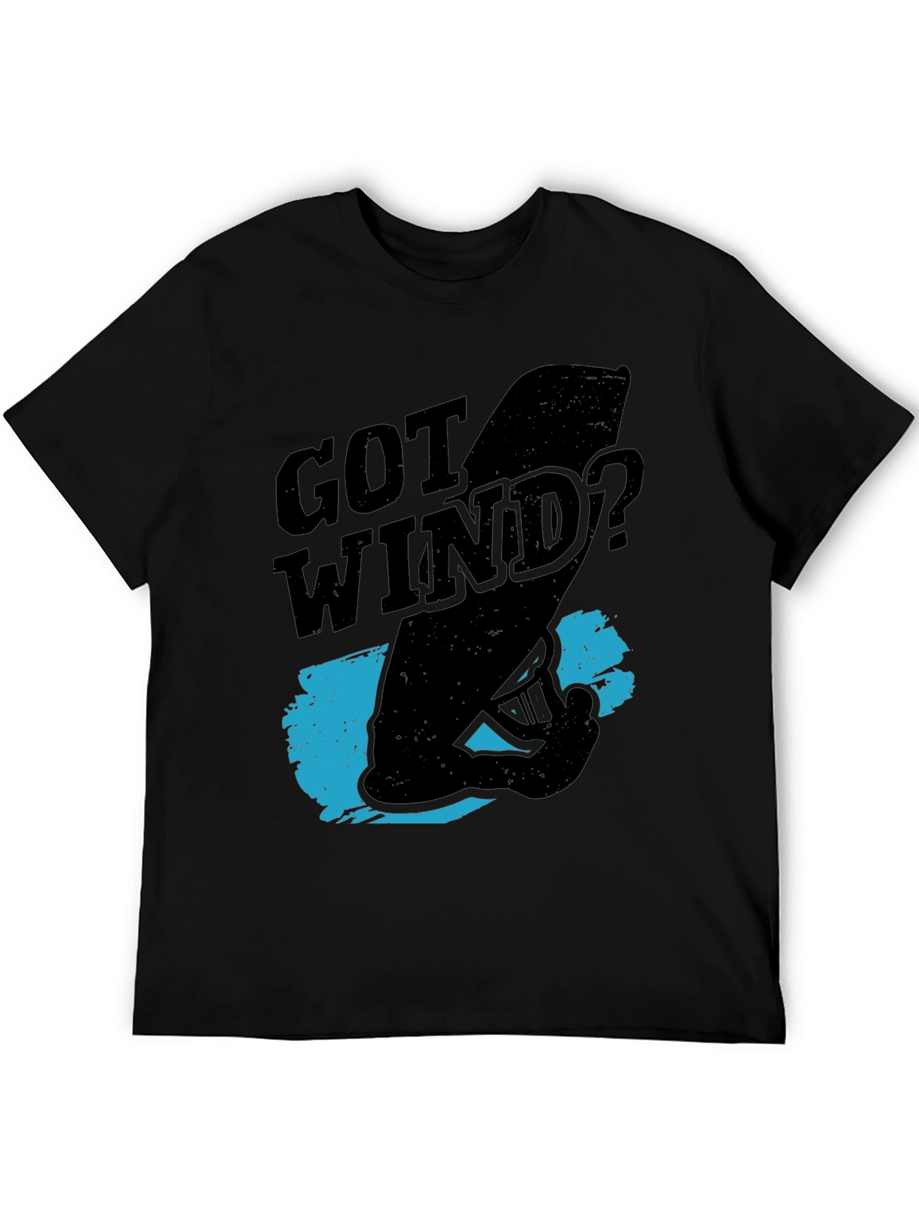 Got Wind? Black Graphic Tee