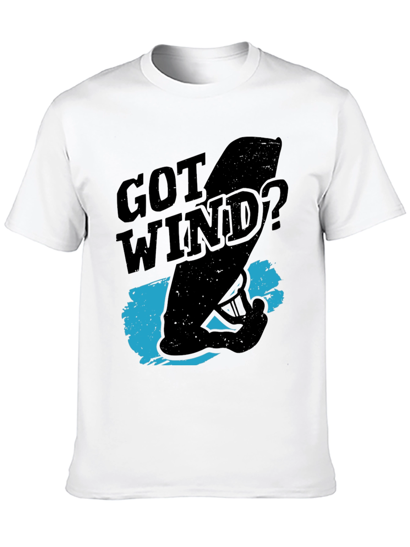 Got Wind? Black Graphic Tee