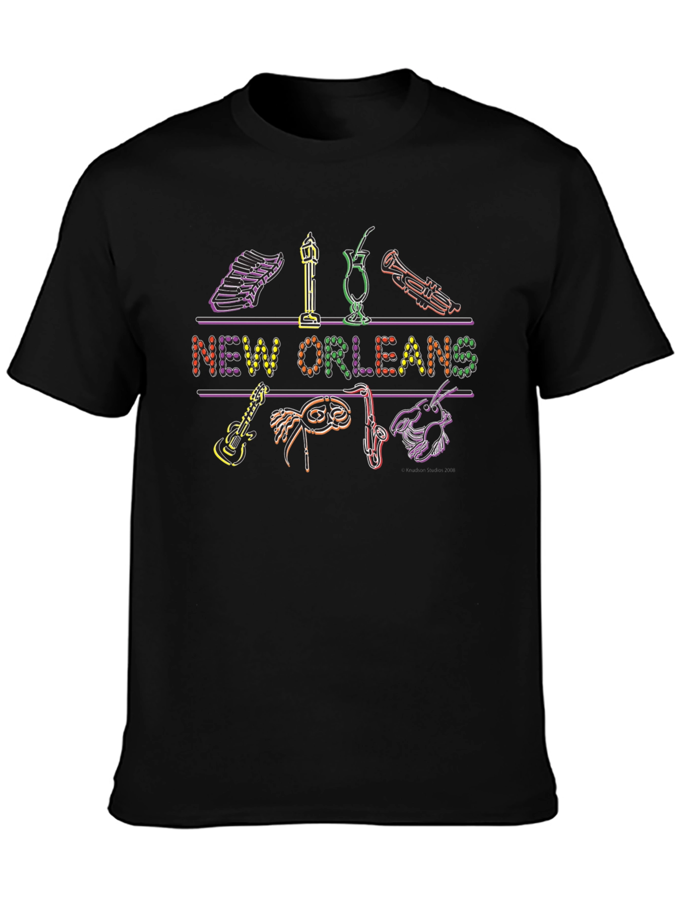 New Orleans Neon T-Shirt