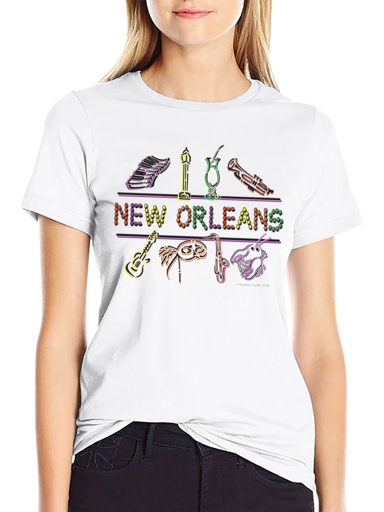 New Orleans Neon T-Shirt