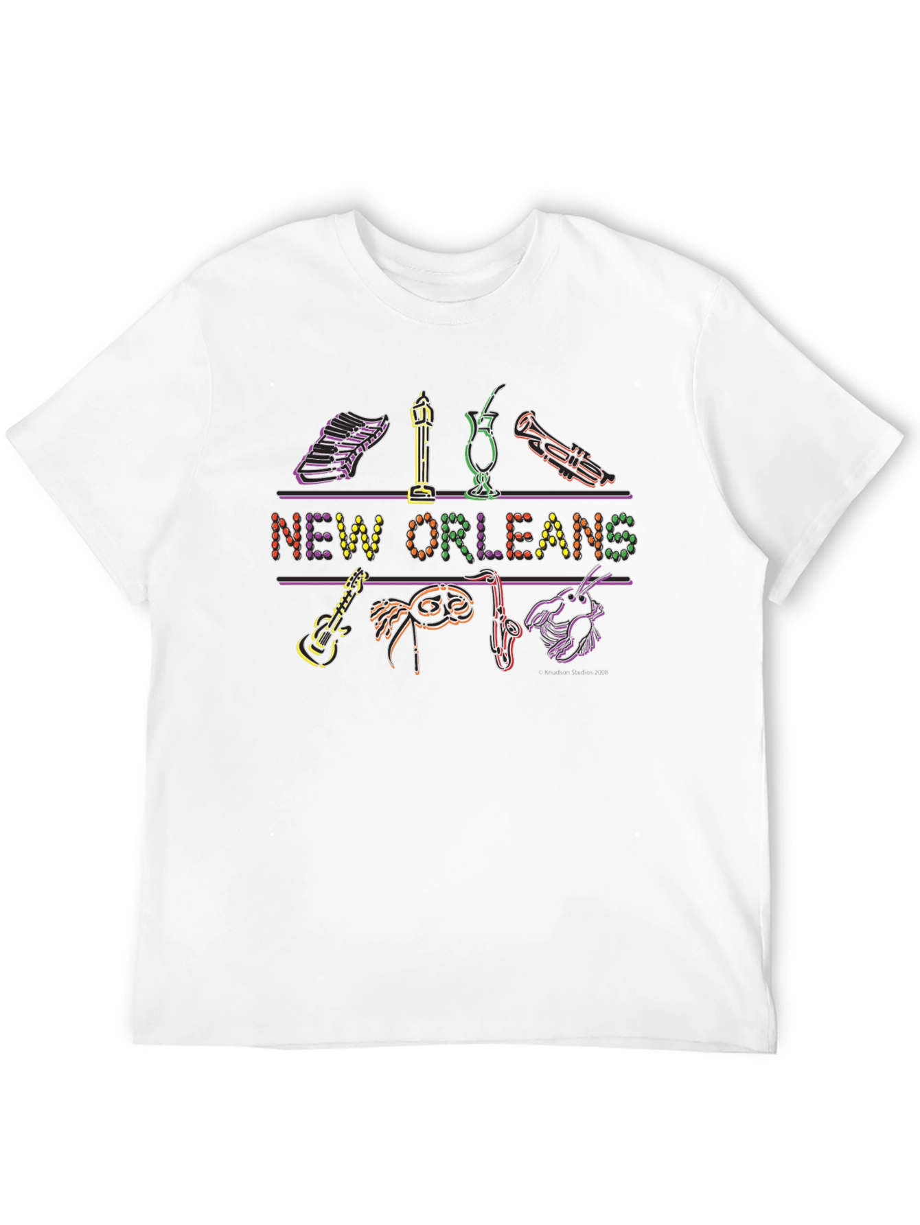 New Orleans Neon T-Shirt