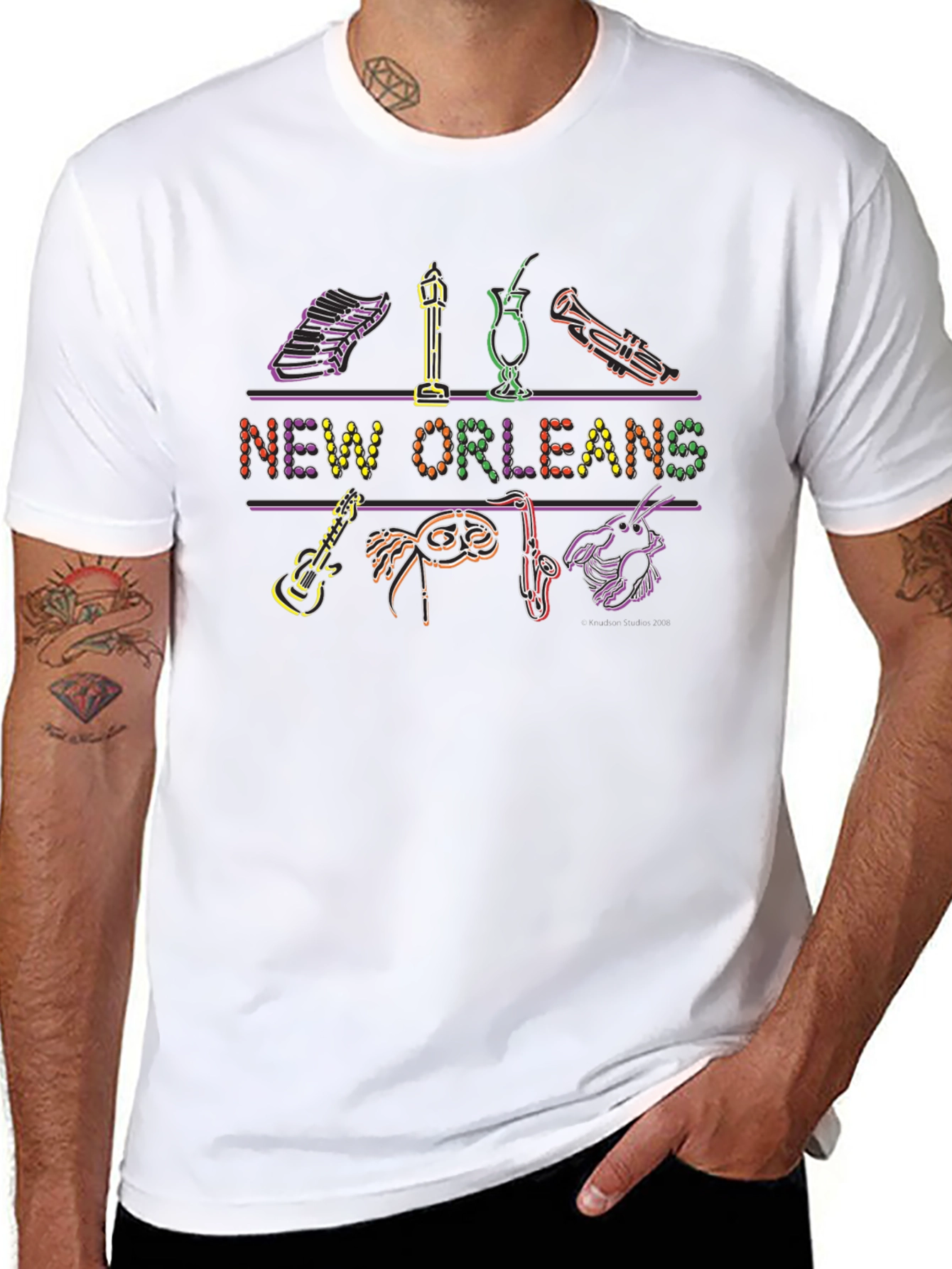 New Orleans Neon T-Shirt