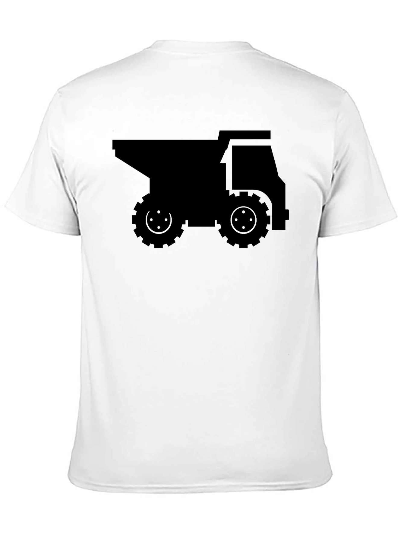 Dump Truck Graphic T-Shirt - Black