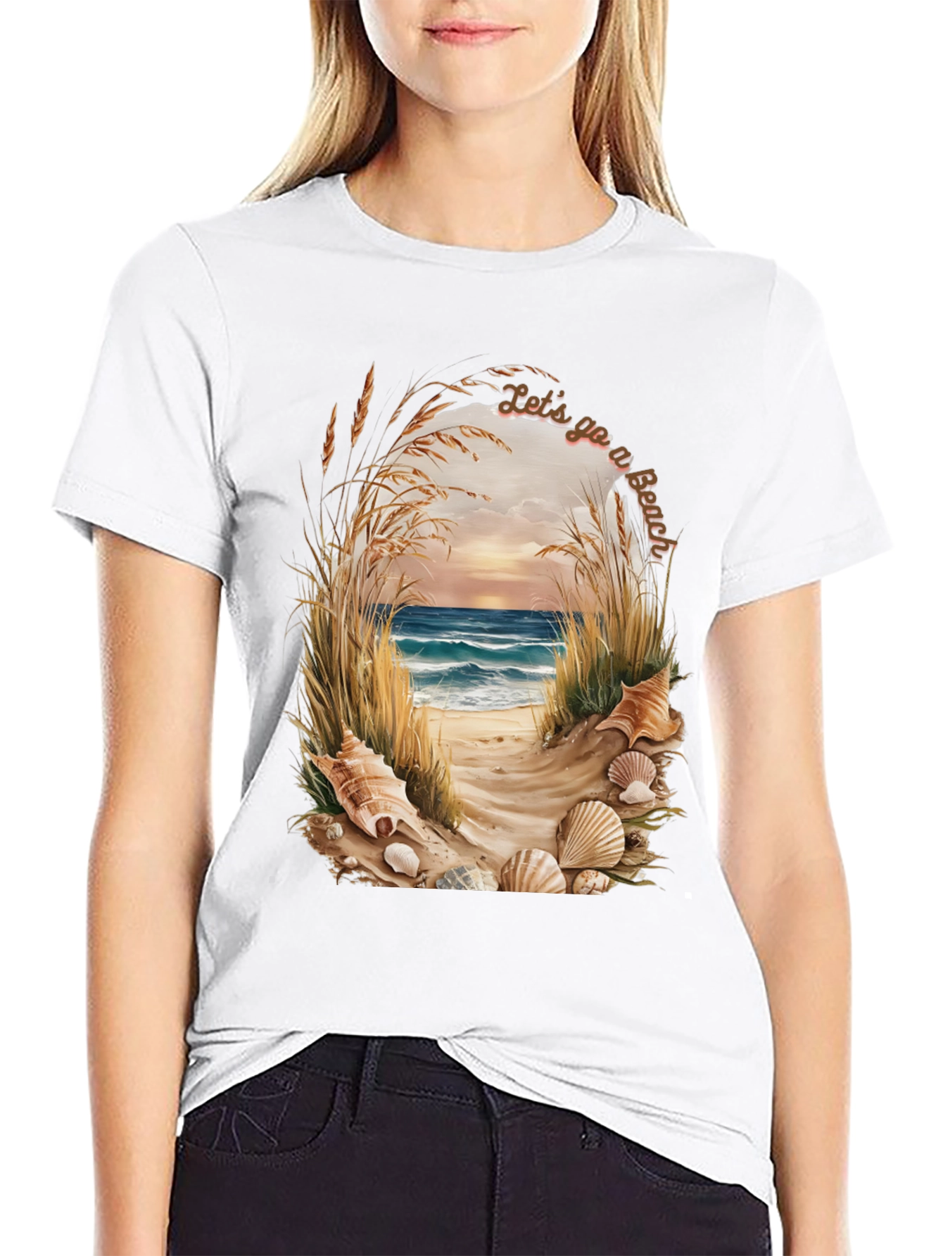 Beach Vibes T-Shirt: Lets go to Beach