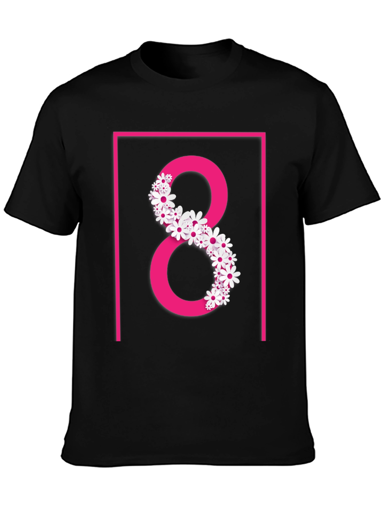 Floral Eight T-Shirt - International Womens Day