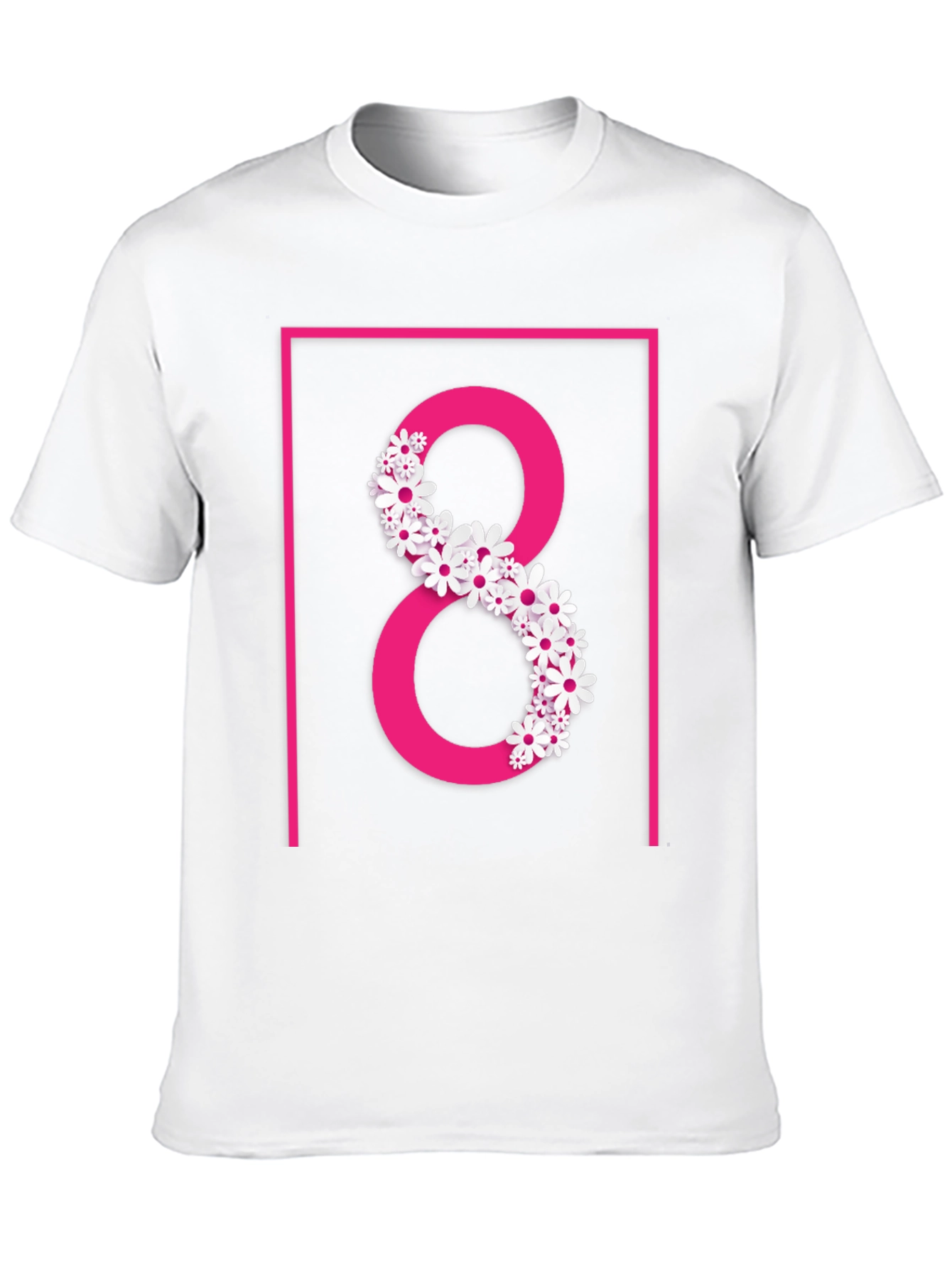 Floral Eight T-Shirt - International Womens Day