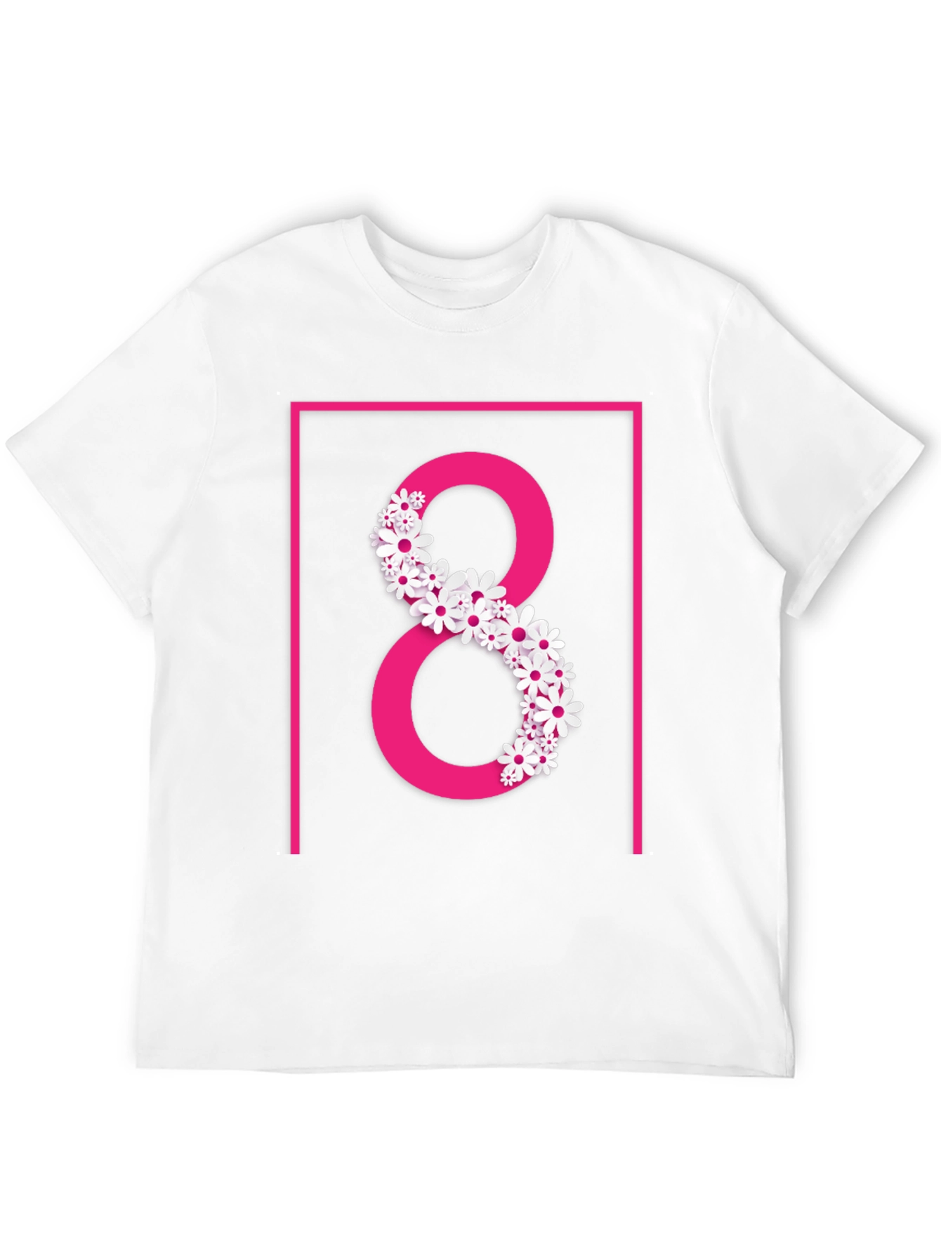 Floral Eight T-Shirt - International Womens Day