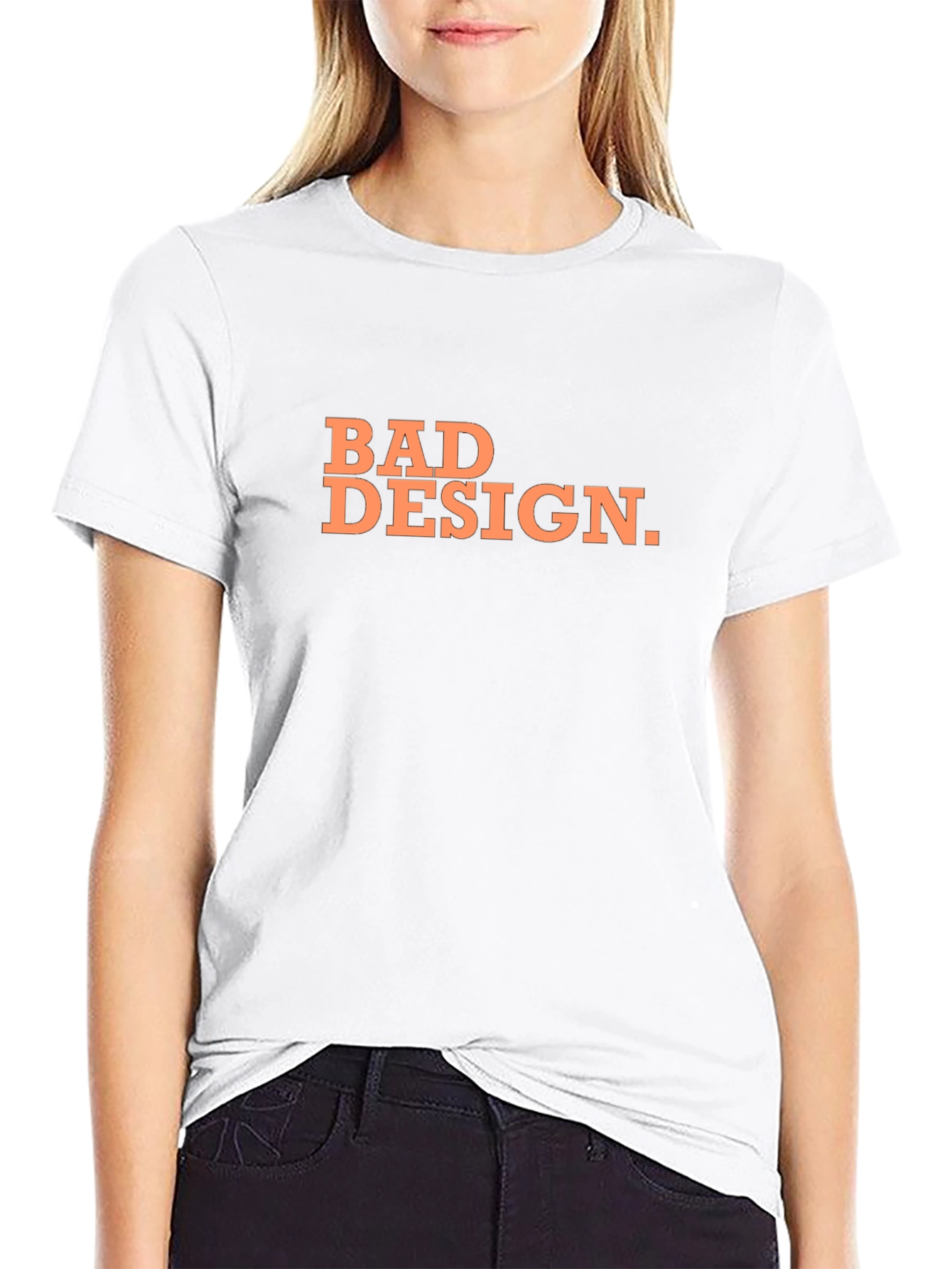 Bad Design Tee - Classic Crew Neck