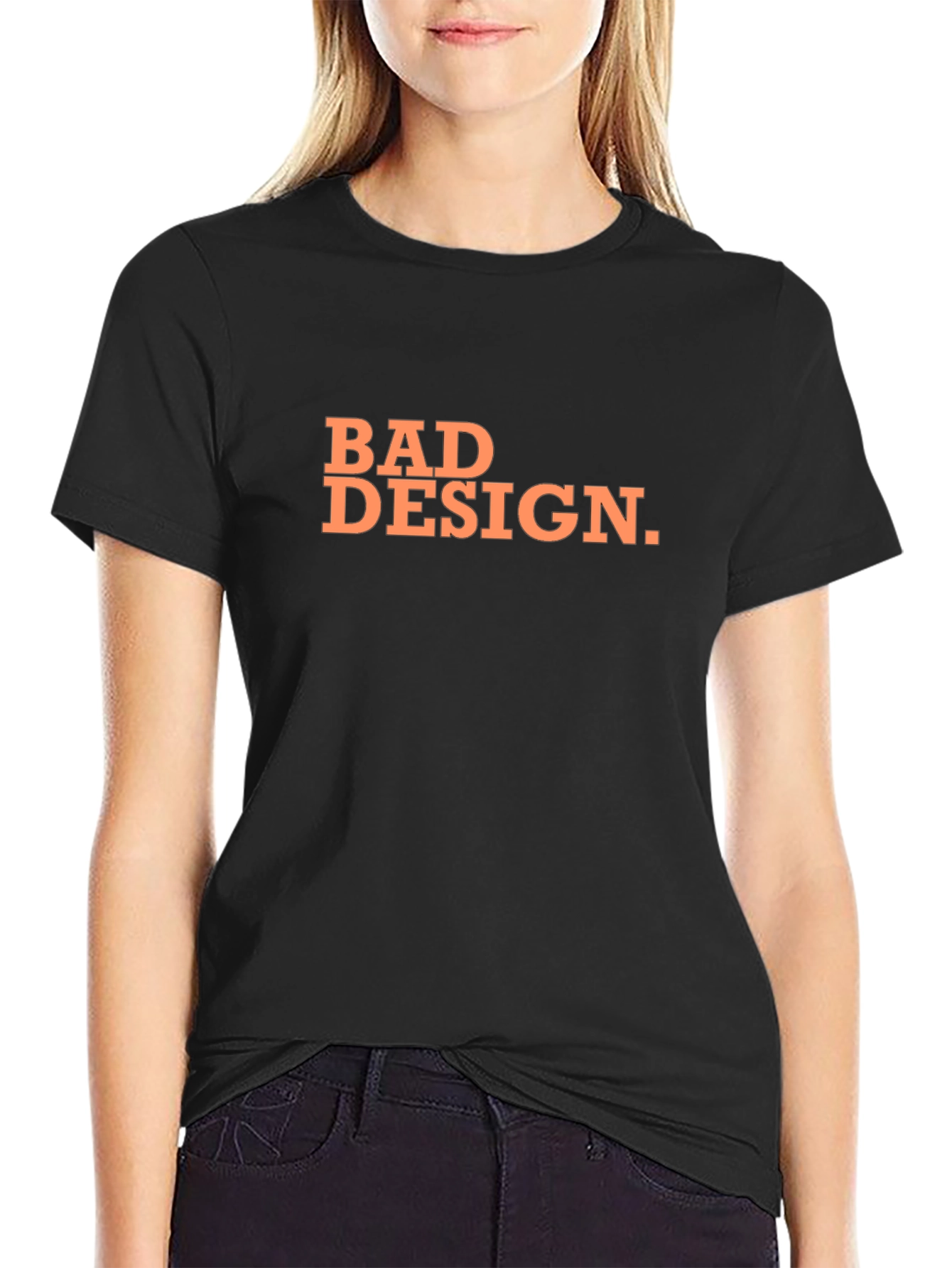 Bad Design Tee - Classic Crew Neck