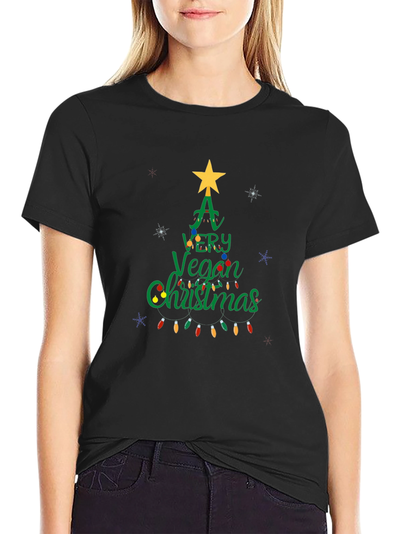 Vegan Christmas Tree T-Shirt