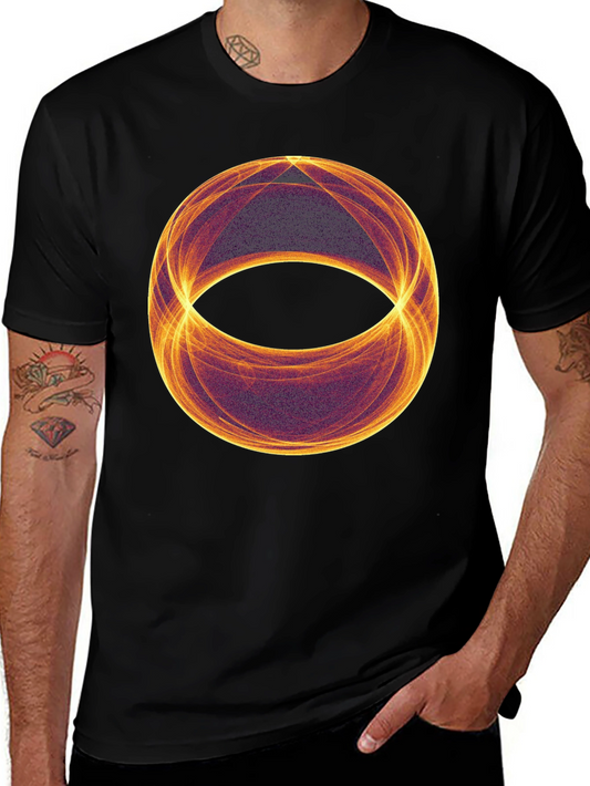 Abstract Geometric Orb T-Shirt