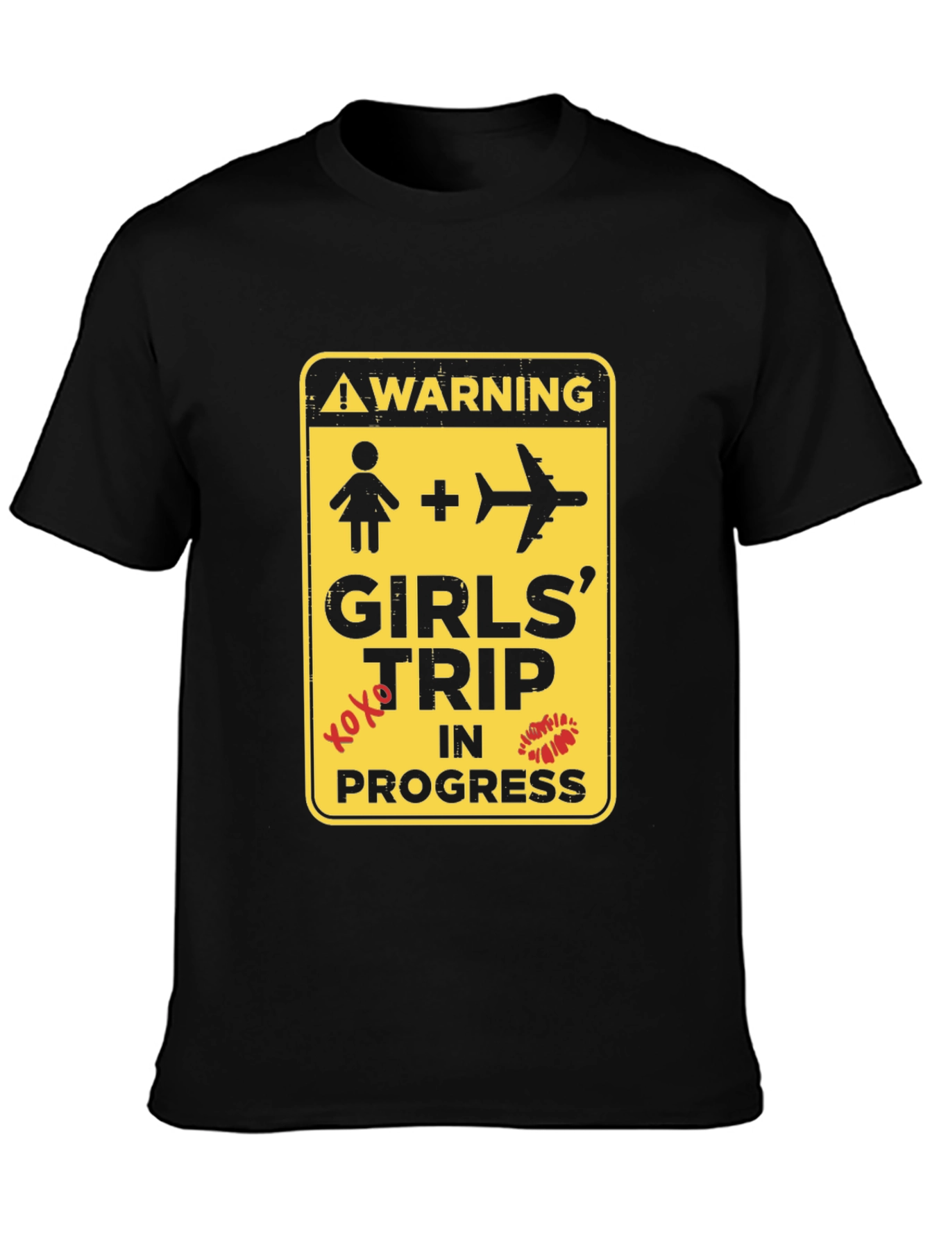 Girls Trip in Progress Graphic Tee