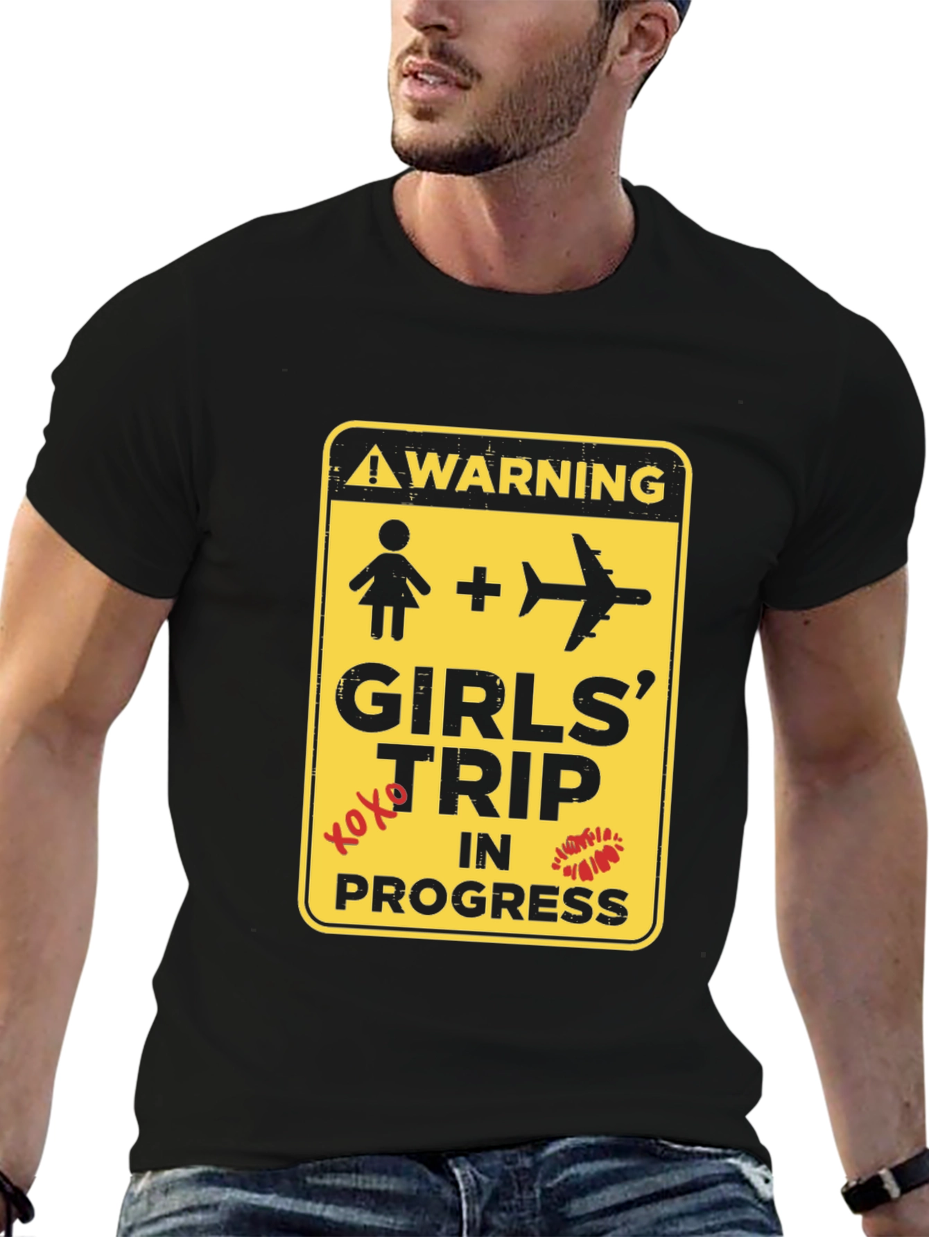 Girls Trip in Progress Graphic Tee