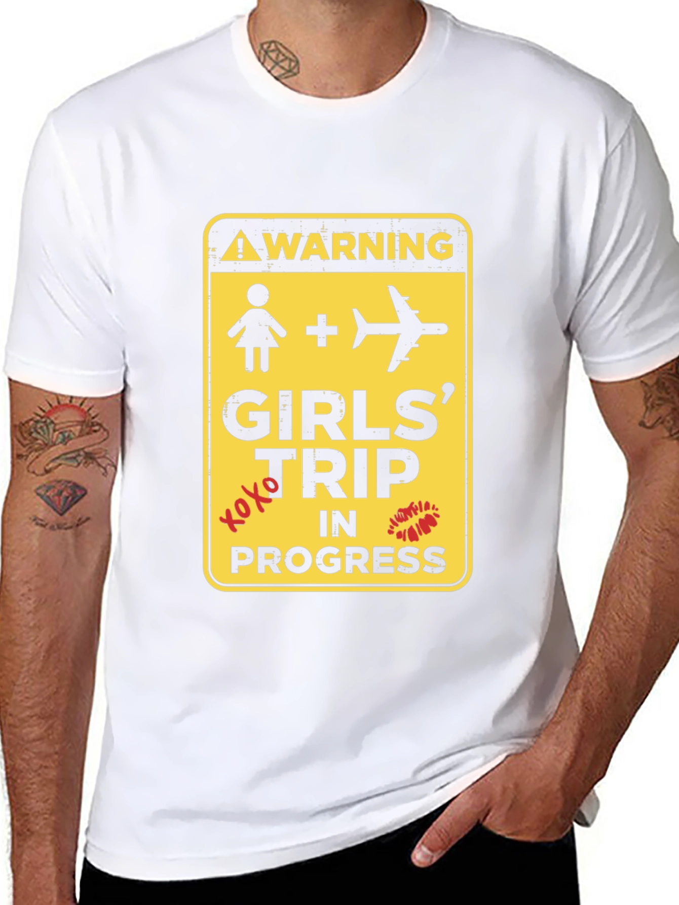Girls Trip in Progress Graphic Tee