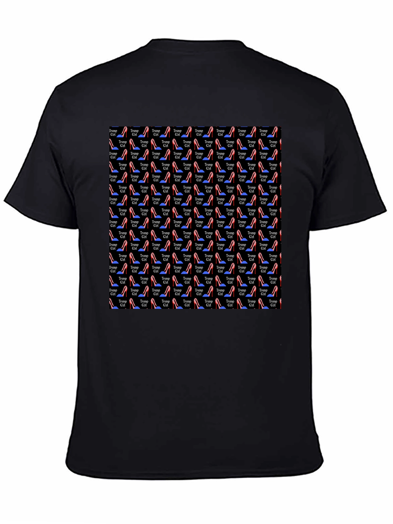 Novelty Patterned Graphic T-Shirt