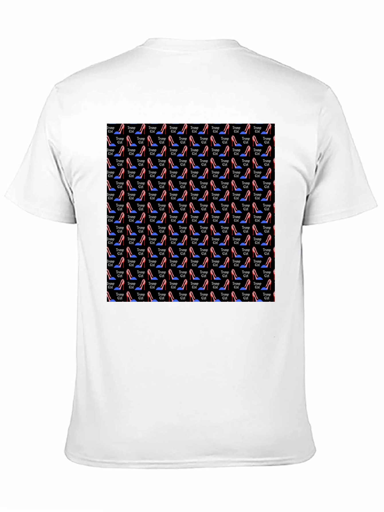 Novelty Patterned Graphic T-Shirt