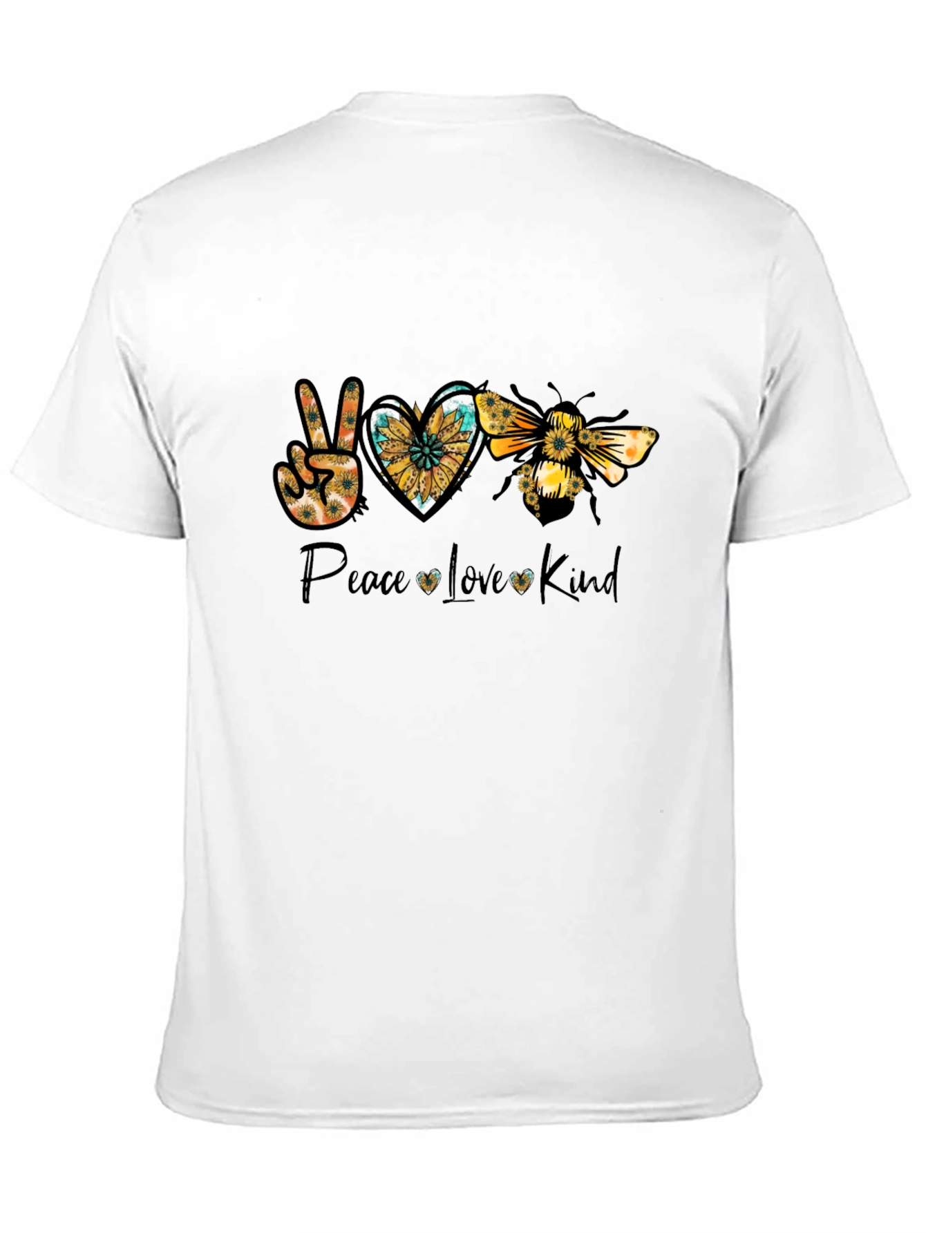 Peace Love Kind Bee Graphic Tee