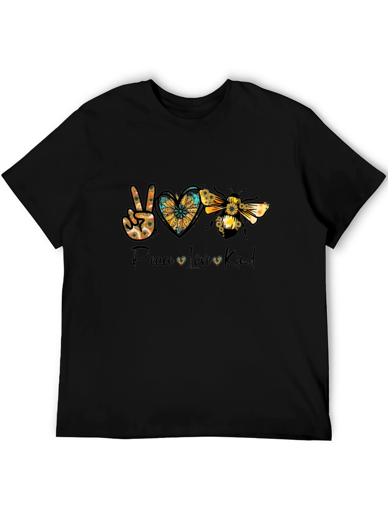 Peace Love Kind Bee Graphic Tee