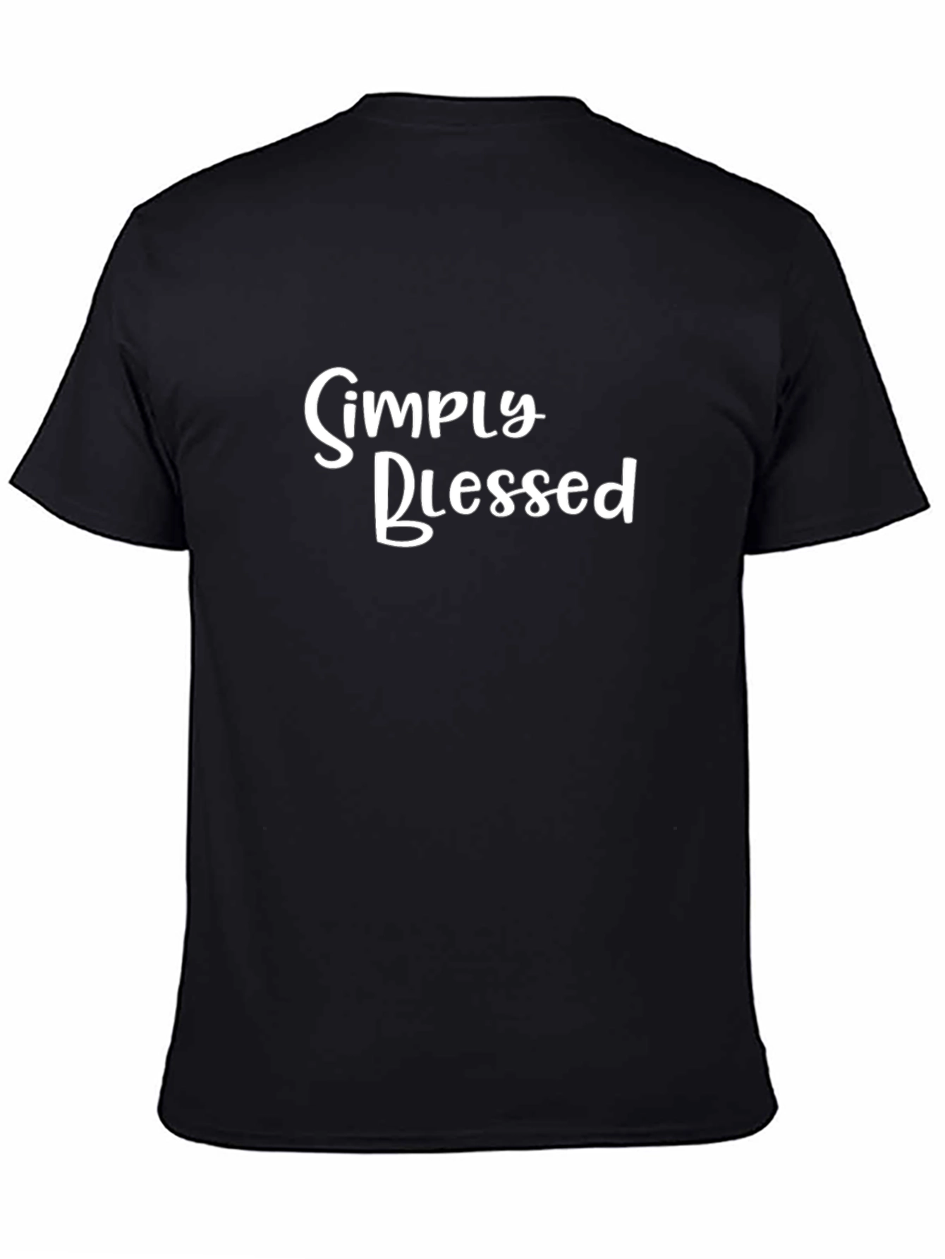 Simply Blessed Black Tee