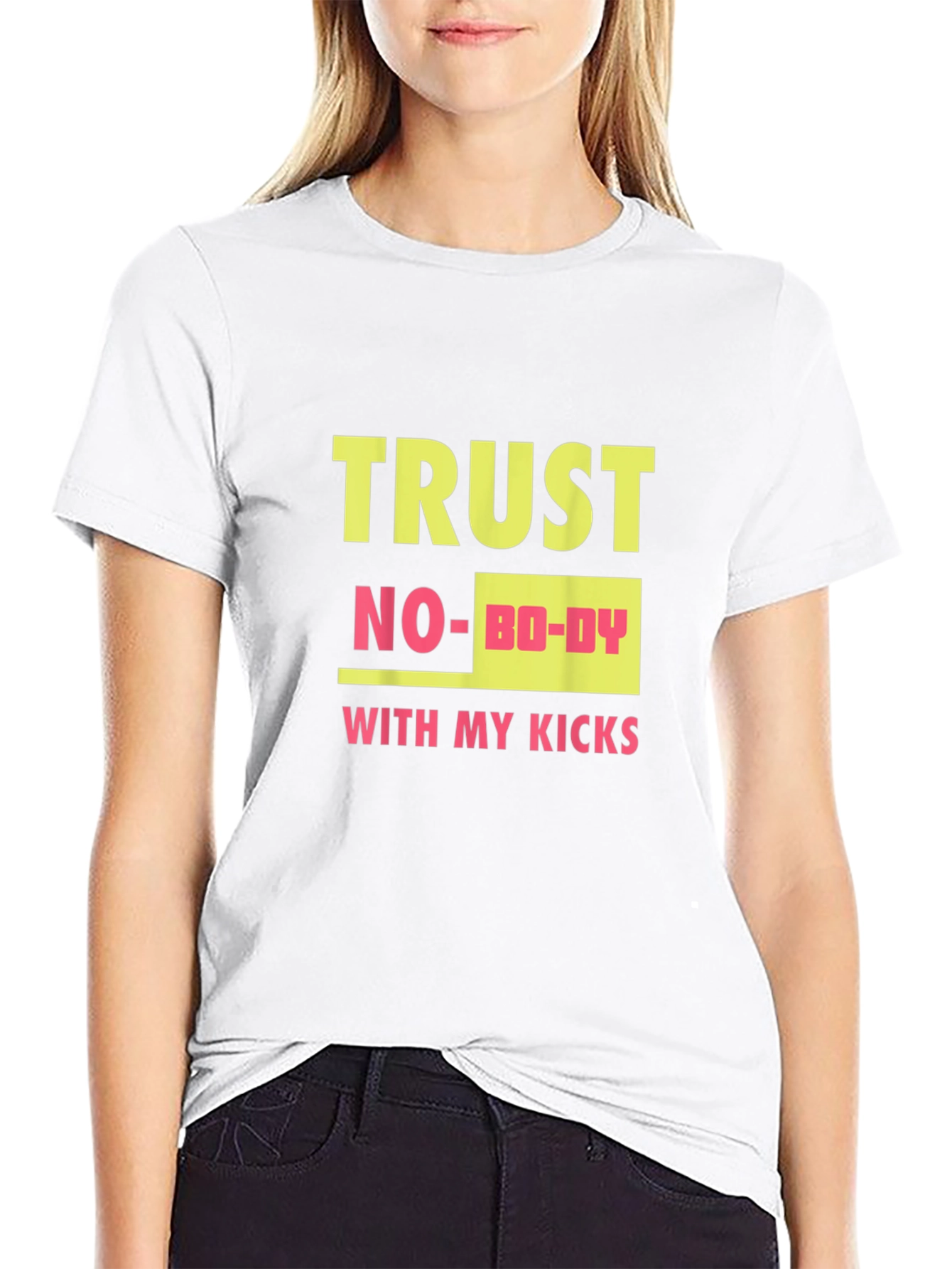 Trust Nobody With My Kicks Graphic Tee