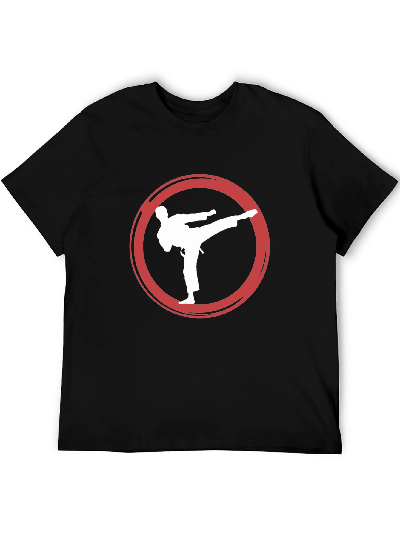 Martial Arts T-Shirt - Karate Kick Design
