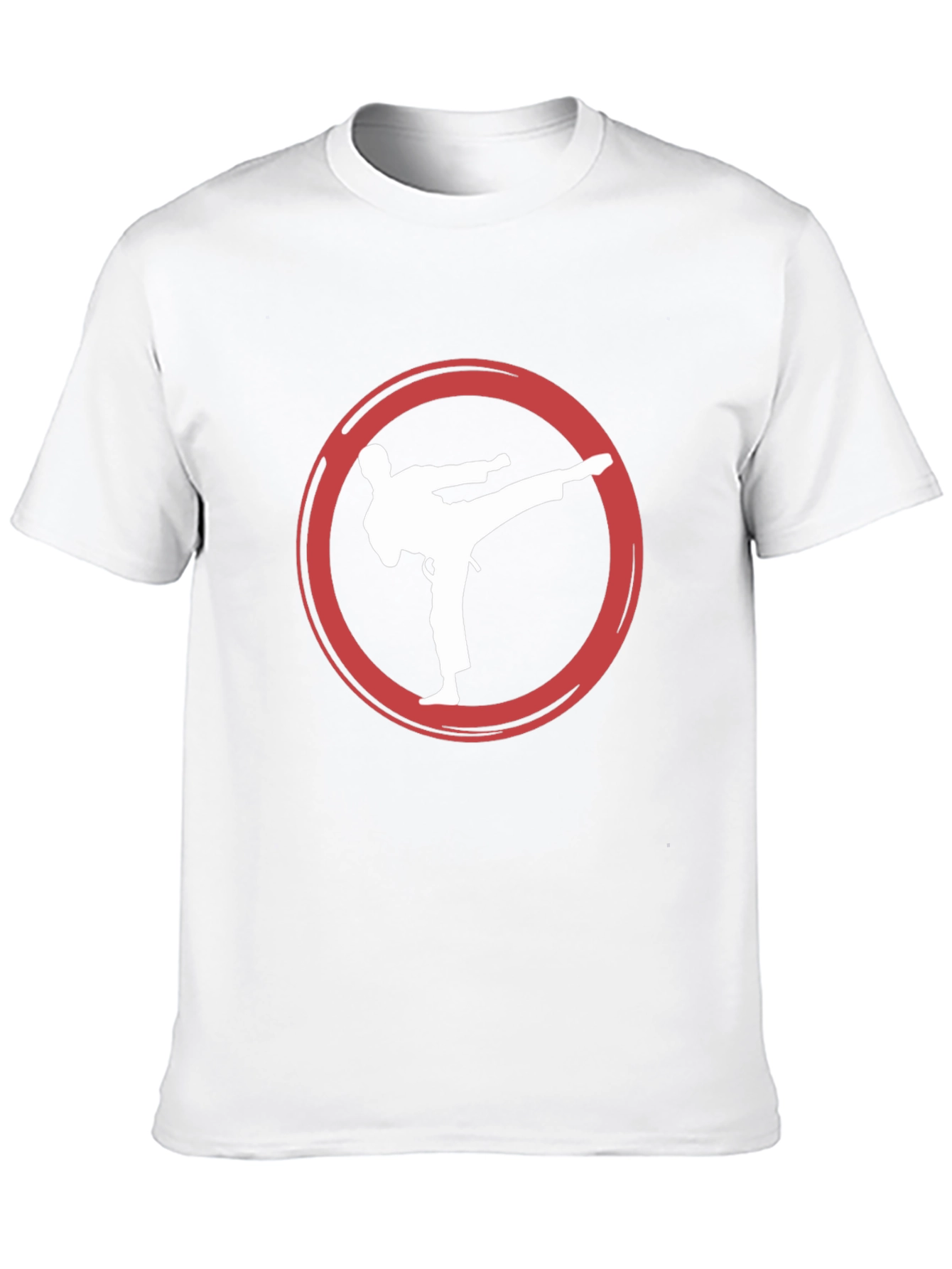 Martial Arts T-Shirt - Karate Kick Design