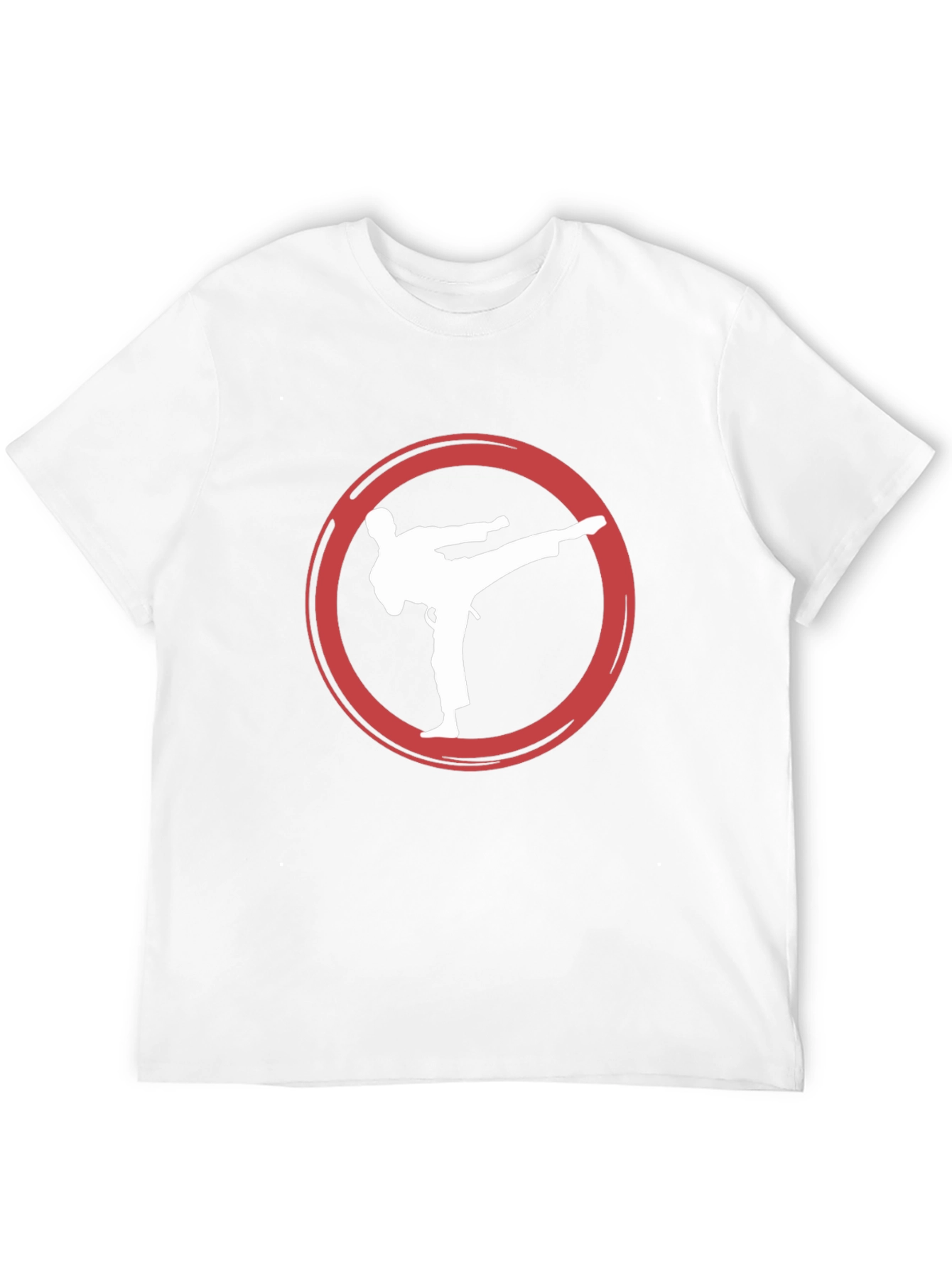 Martial Arts T-Shirt - Karate Kick Design