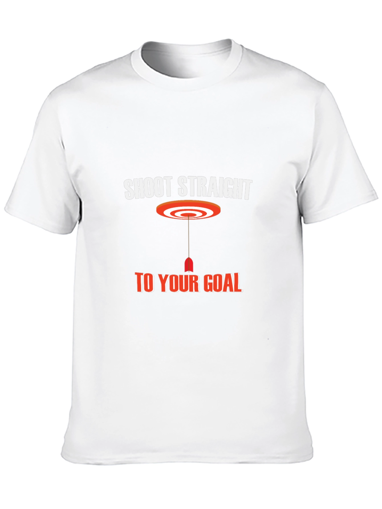 Shoot Straight T-Shirt - Black Graphic Tee