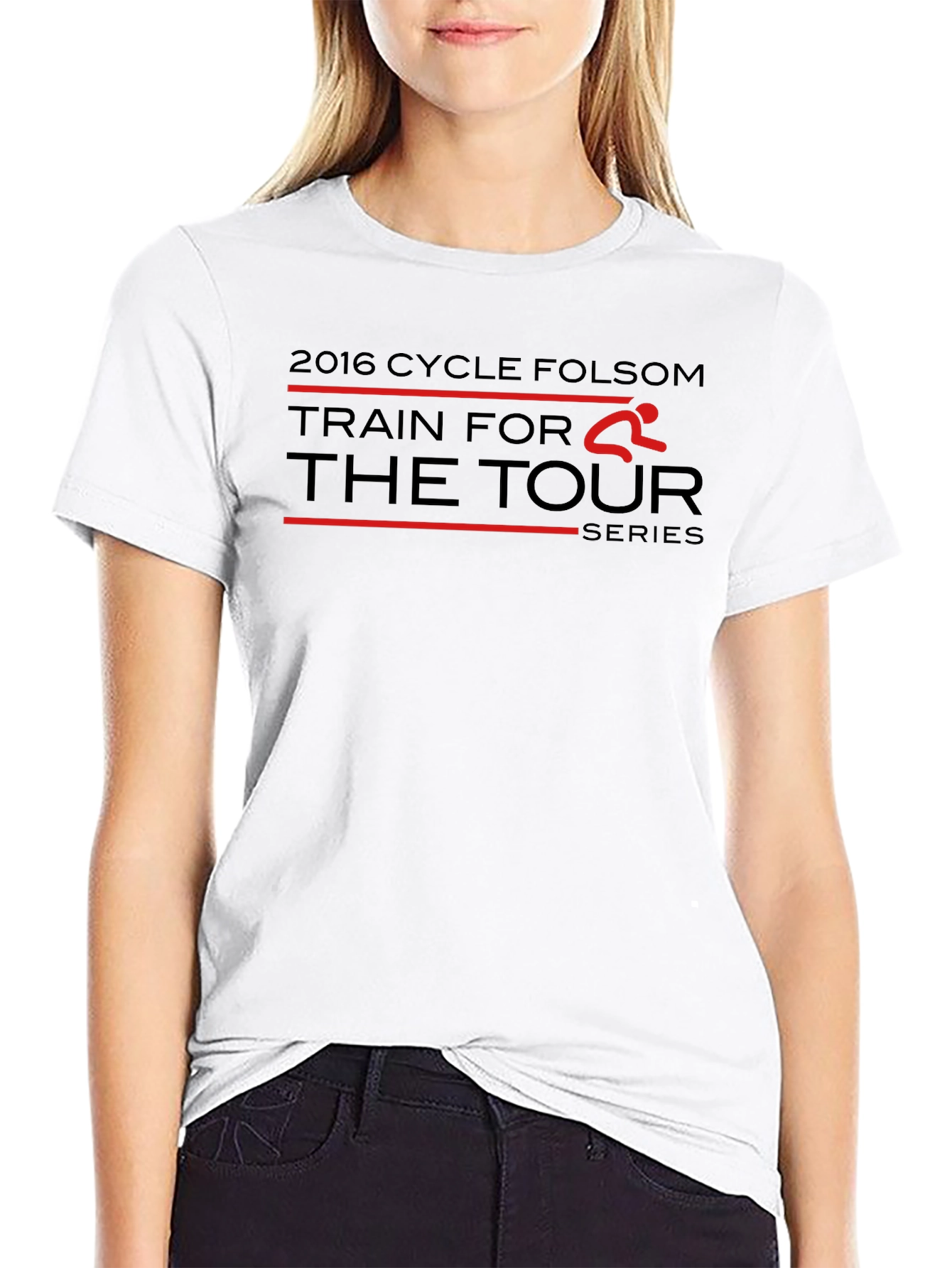 Cycle Folsom T-Shirt - Train for the Tour