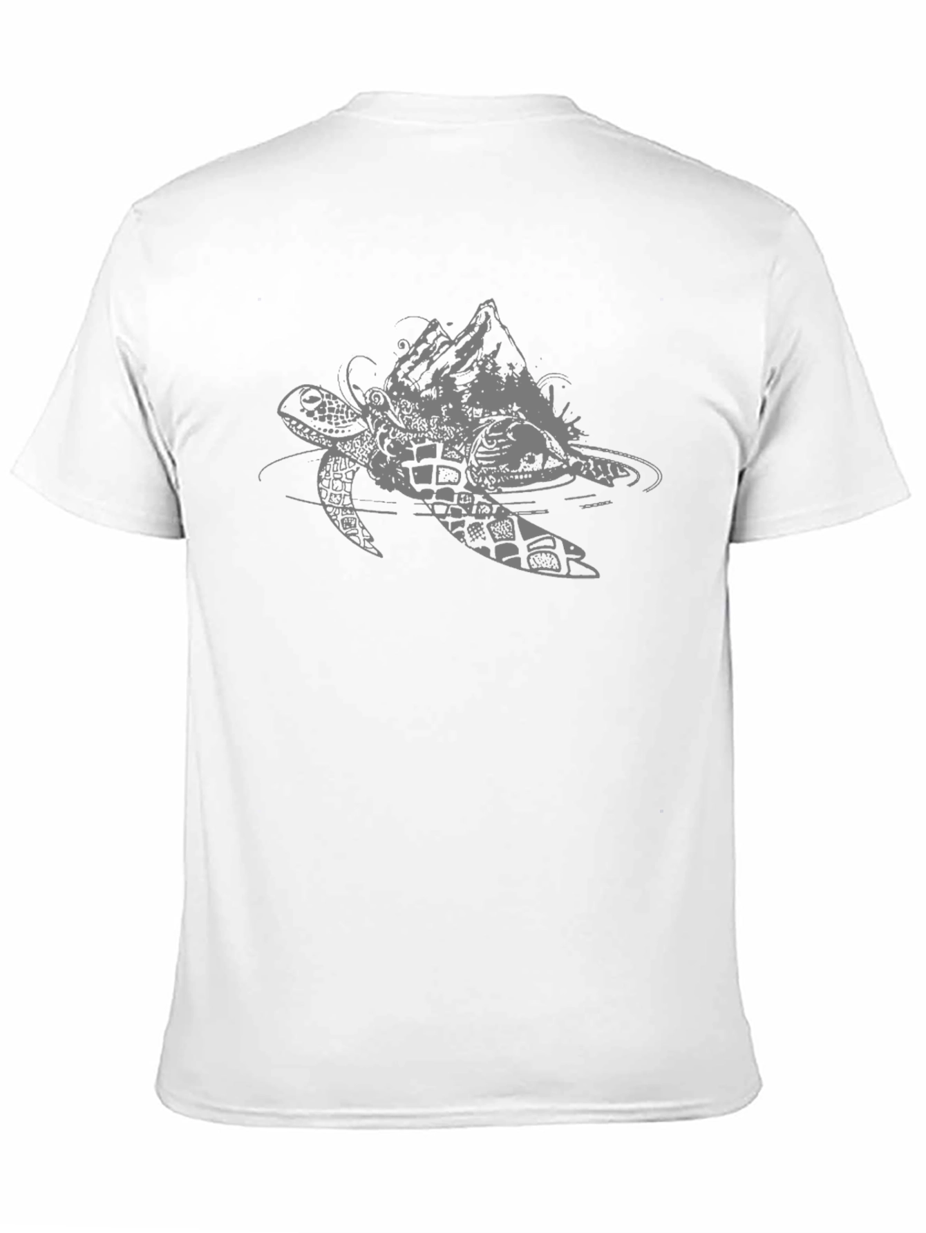 Turtle & Mountain Graphic Tee