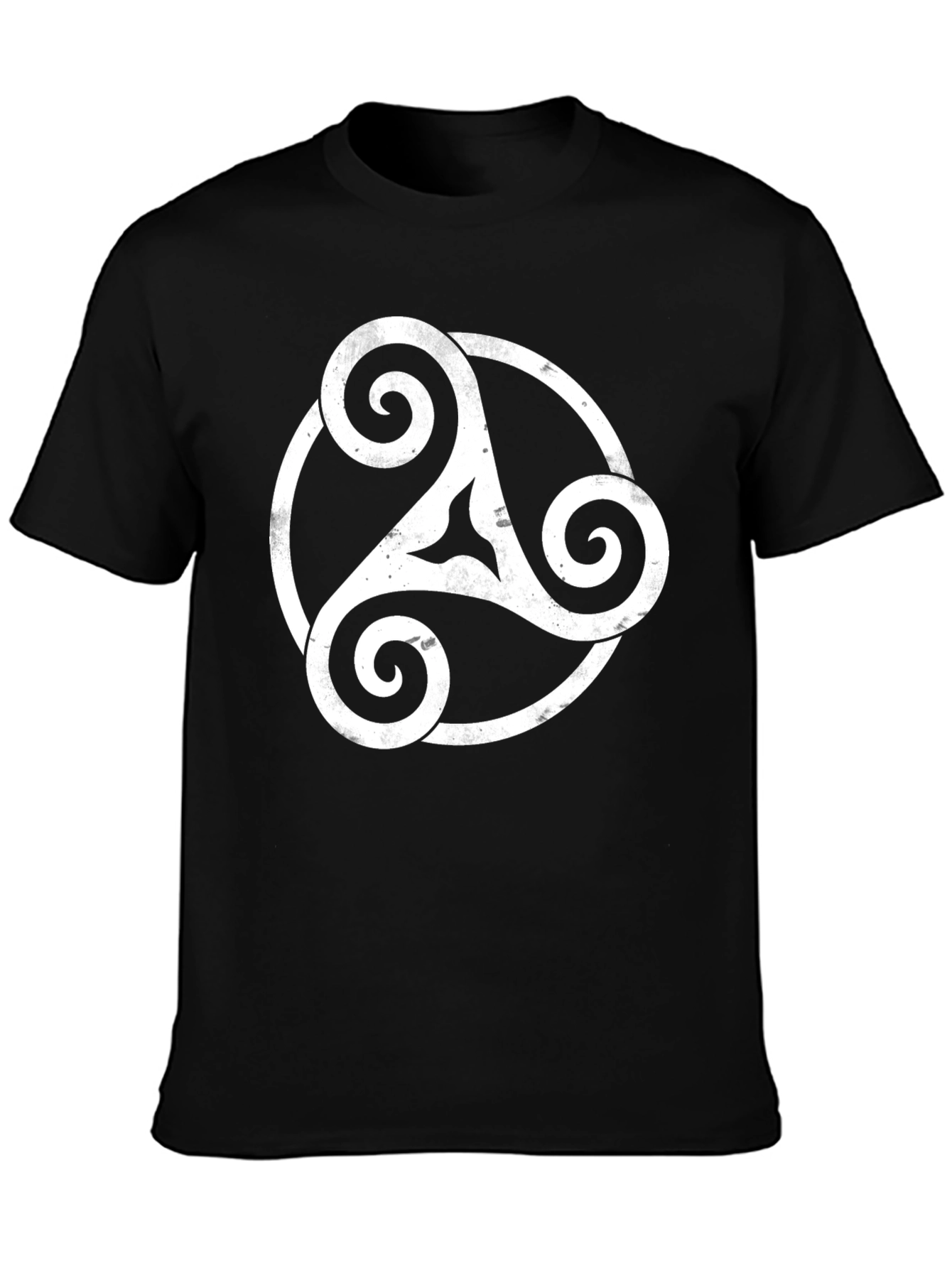 Celtic Triskele Black T-Shirt