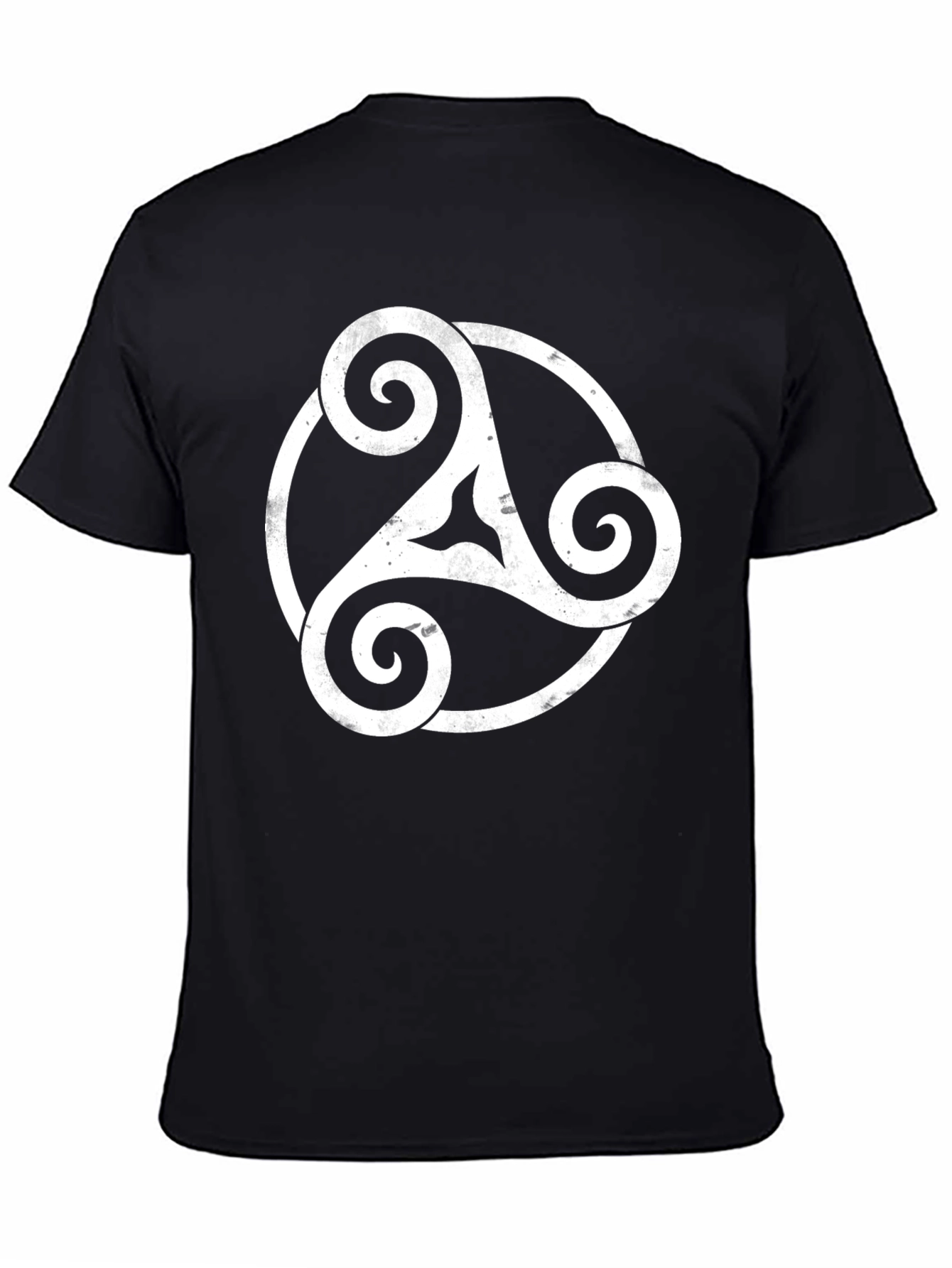 Celtic Triskele Black T-Shirt