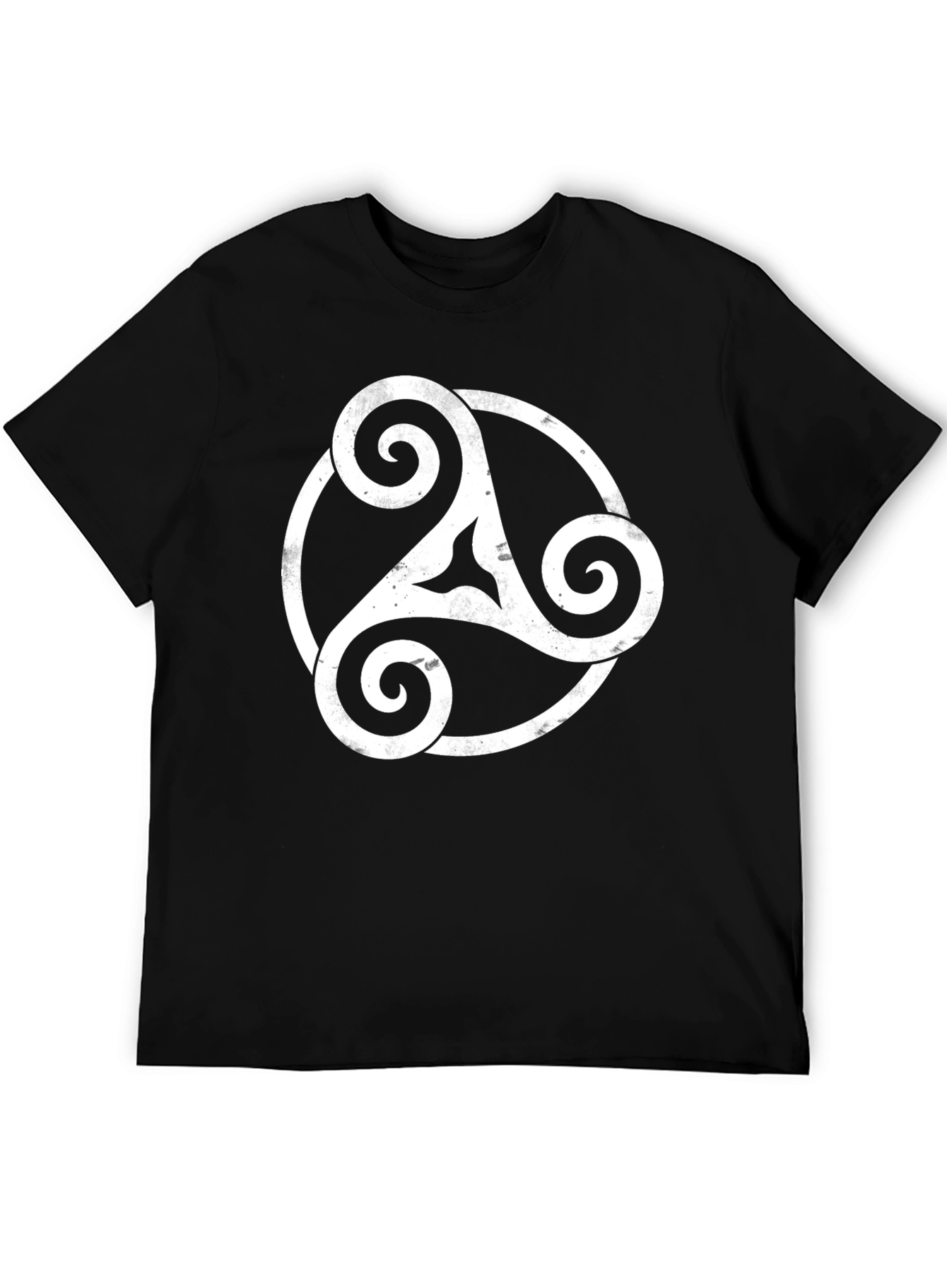 Celtic Triskele Black T-Shirt