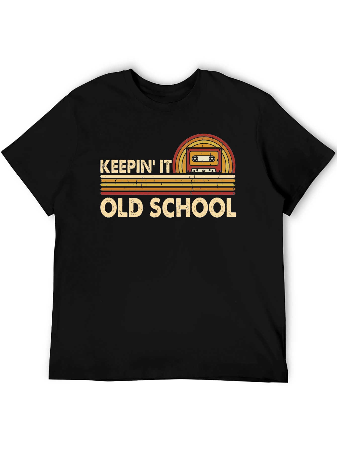 Keepin It Old School Retro Cassette T-Shirt