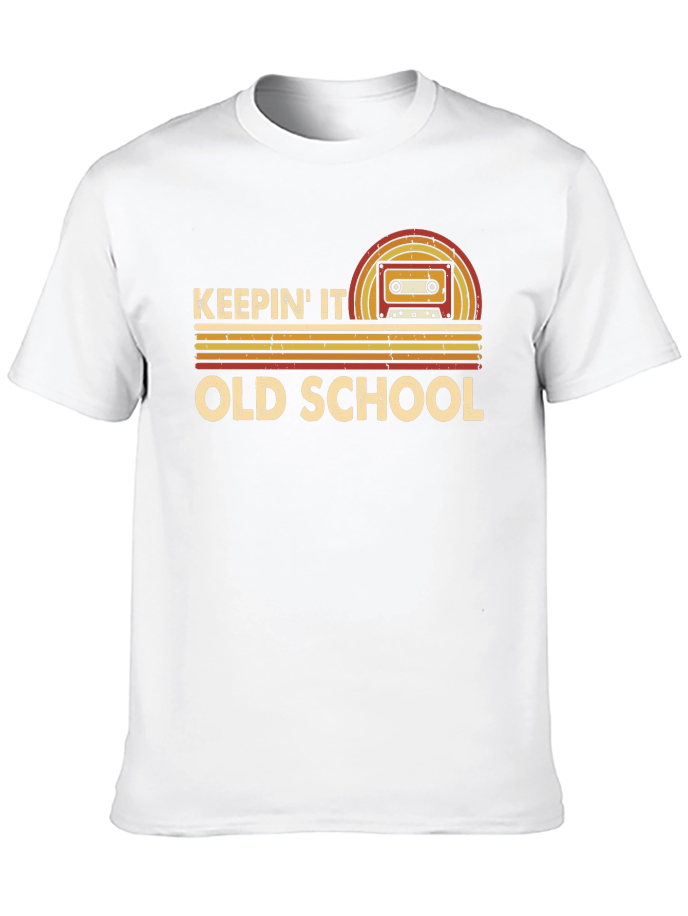 Keepin It Old School Retro Cassette T-Shirt