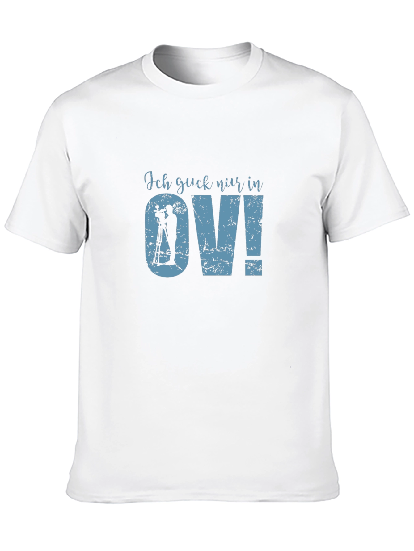 Ich guck nur in OV! Black T-Shirt