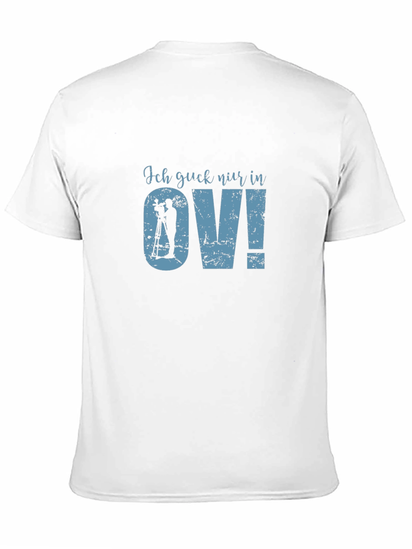 Ich guck nur in OV! Black T-Shirt