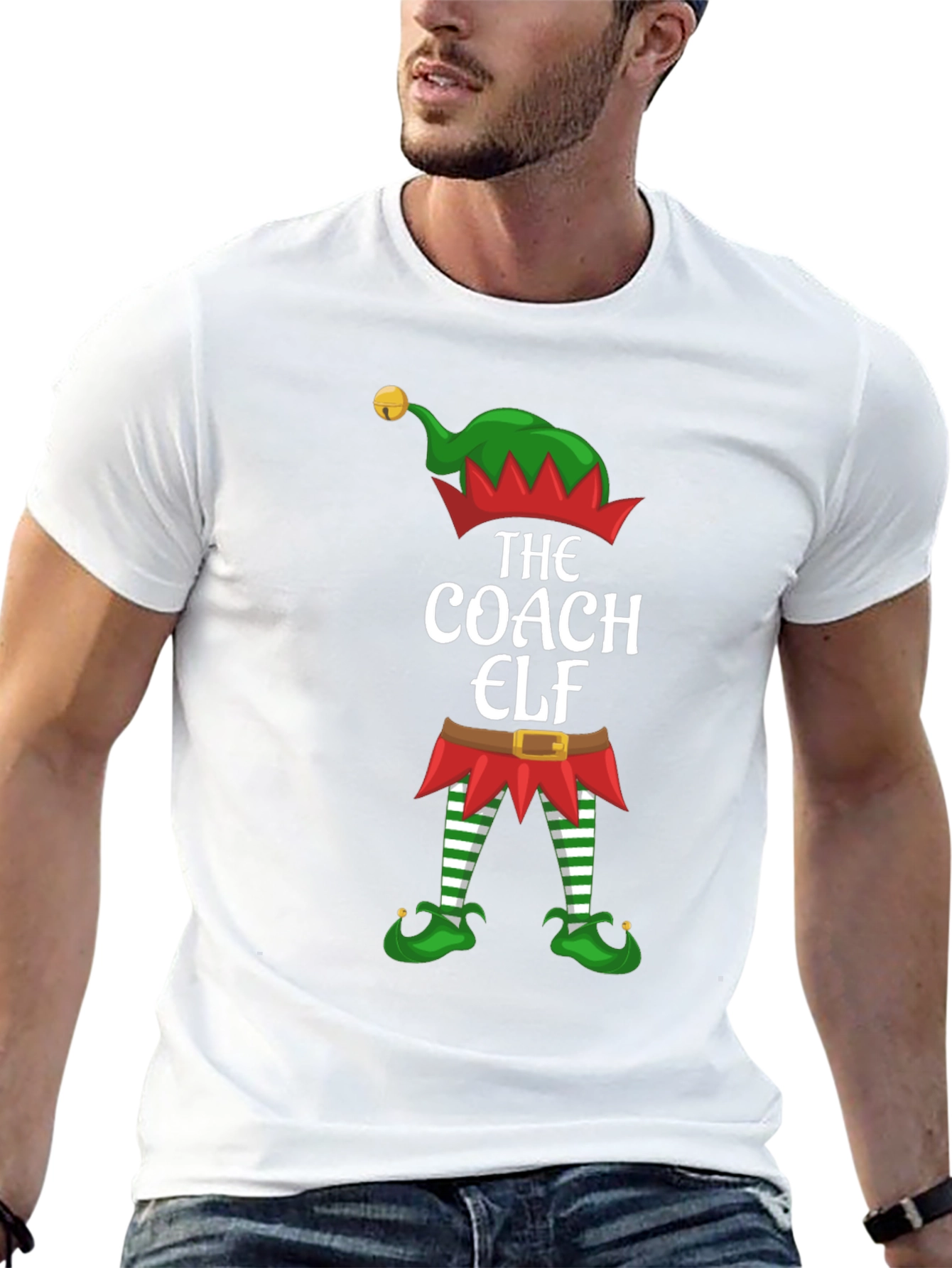 The Coach Elf Christmas T-Shirt
