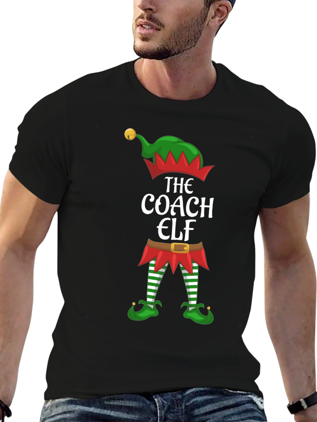 The Coach Elf Christmas T-Shirt