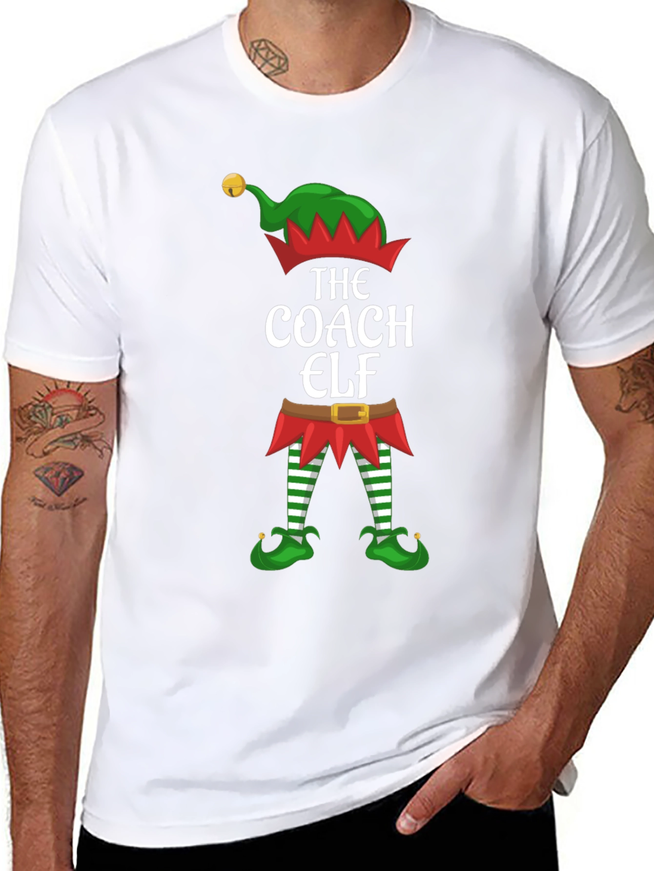 The Coach Elf Christmas T-Shirt