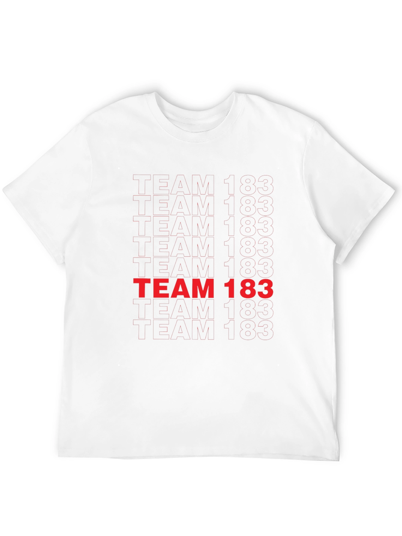 Team 183 Graphic Tee - Bold Statement Shirt