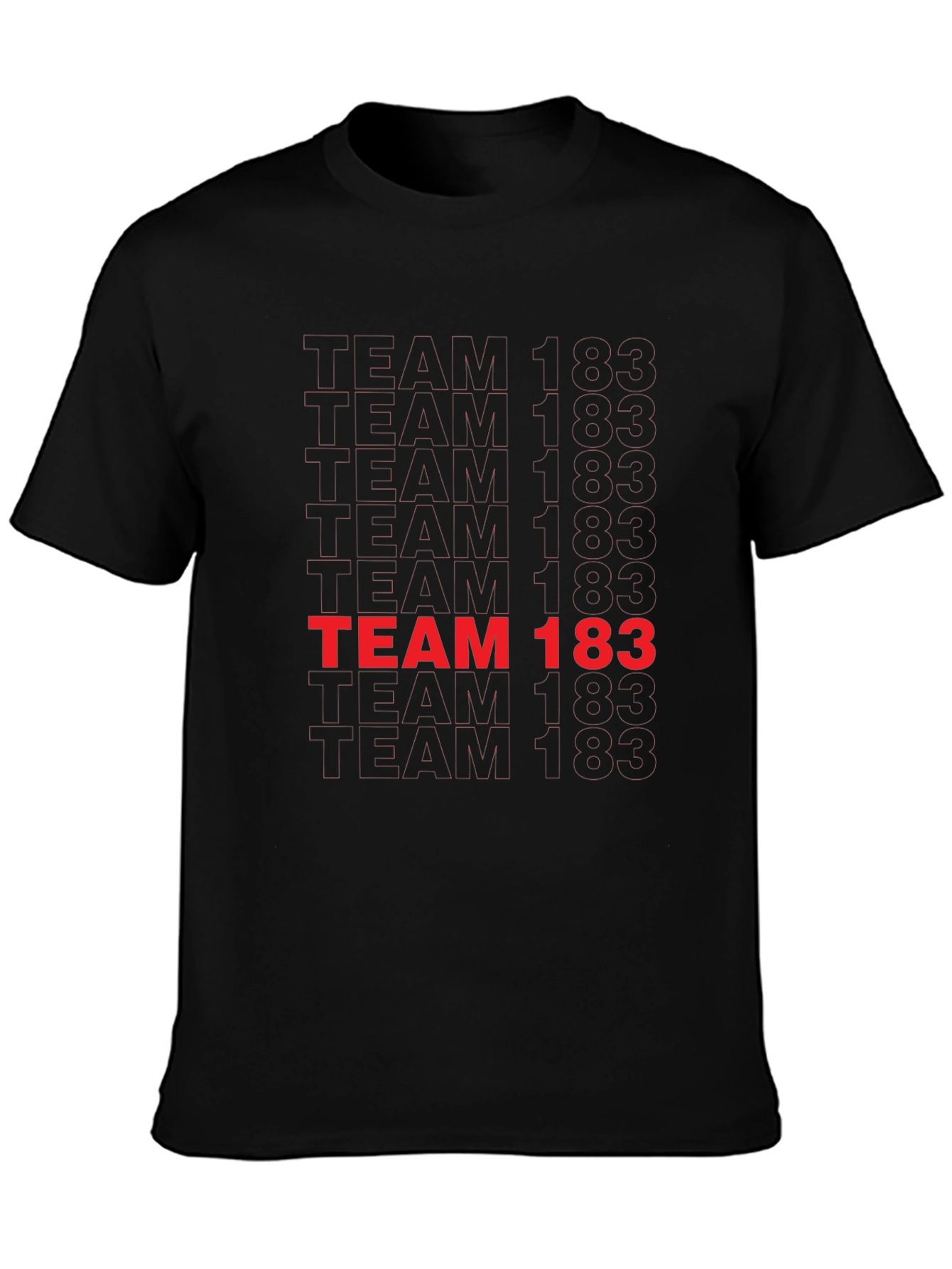 Team 183 Graphic Tee - Bold Statement Shirt