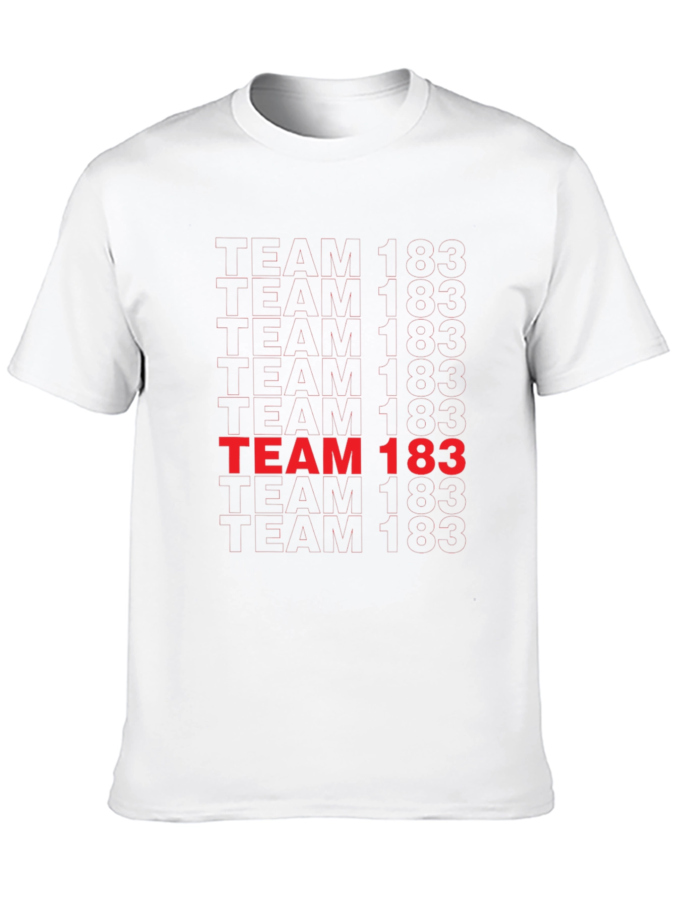 Team 183 Graphic Tee - Bold Statement Shirt