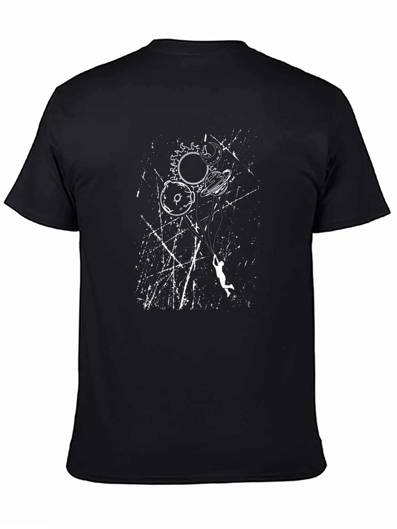 Cosmic Dreamer Black T-Shirt