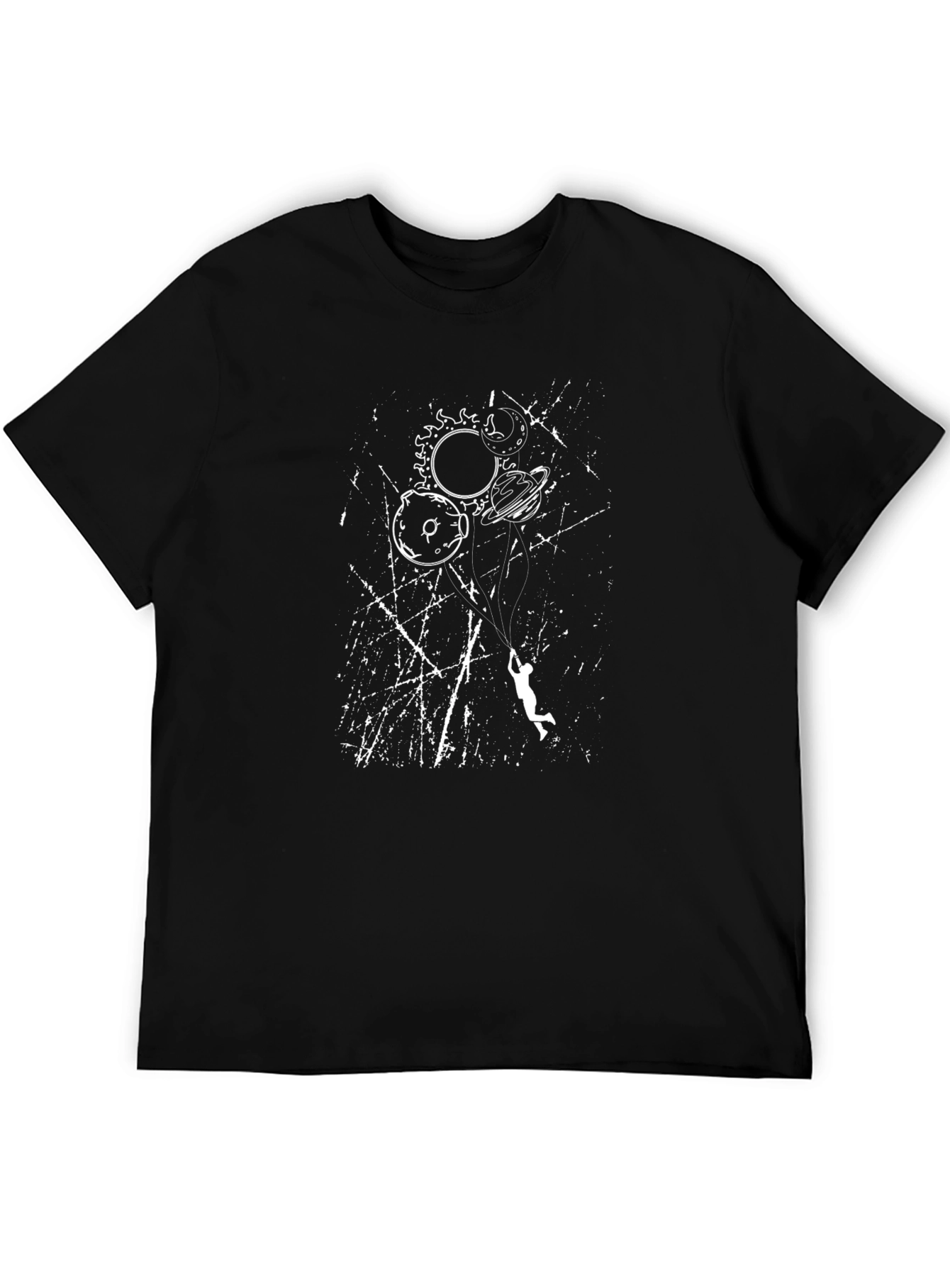 Cosmic Dreamer Black T-Shirt