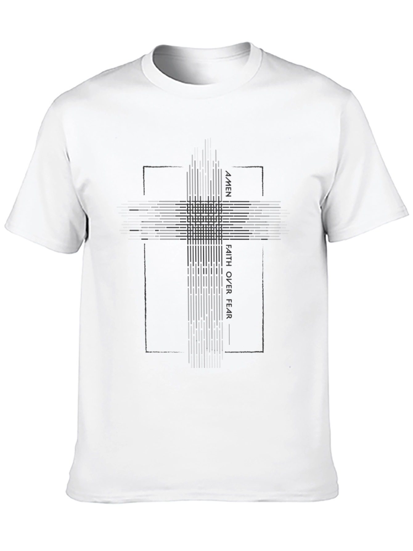 Faith Over Fear Graphic Tee - Christian T-Shirt