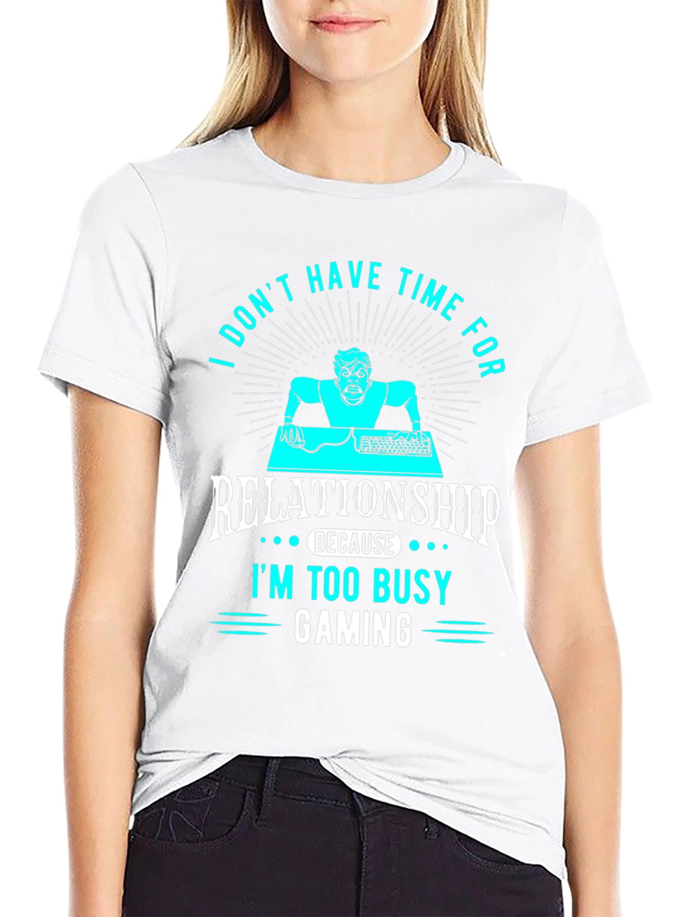 Gamer T-Shirt - No Time for Relationships