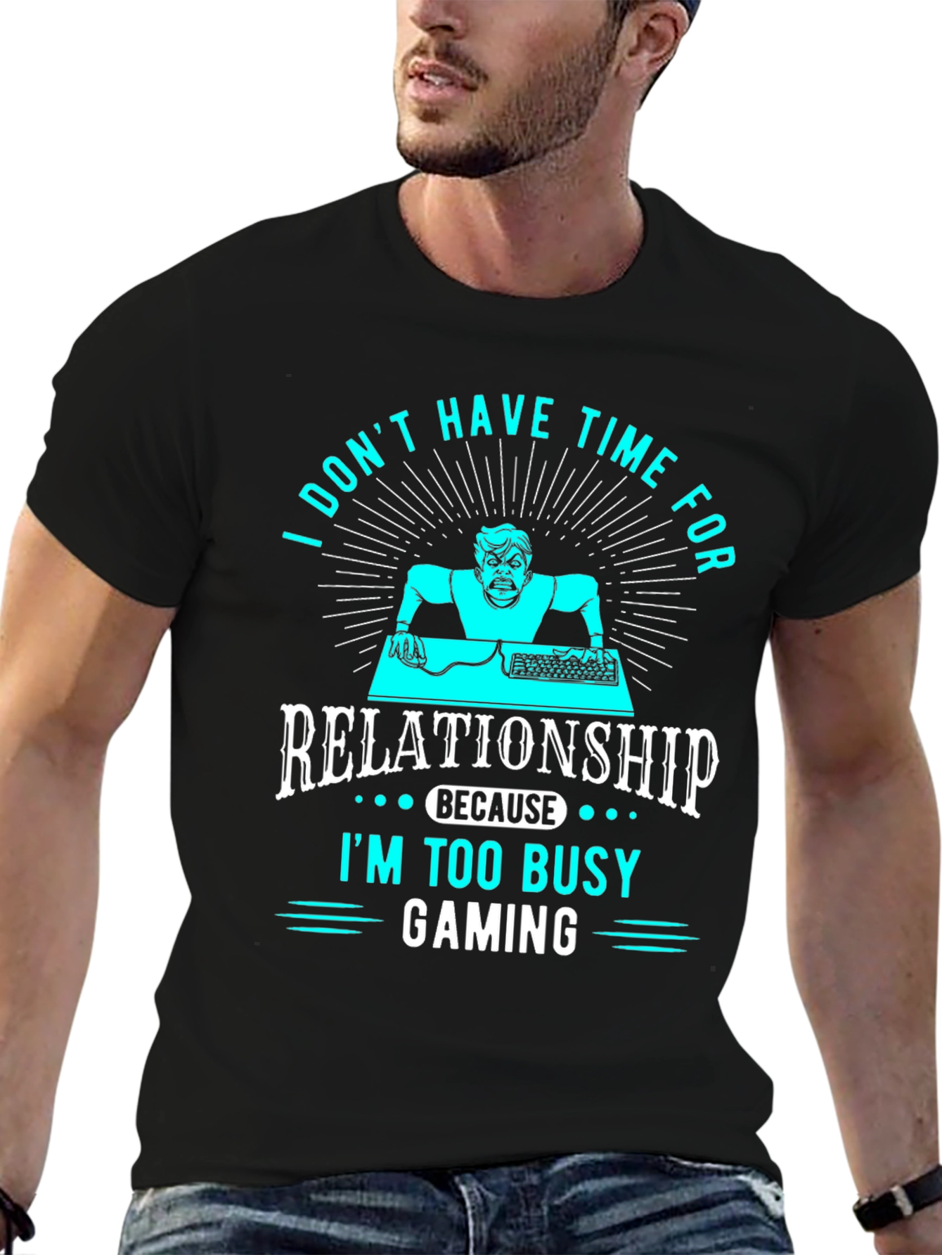 Gamer T-Shirt - No Time for Relationships