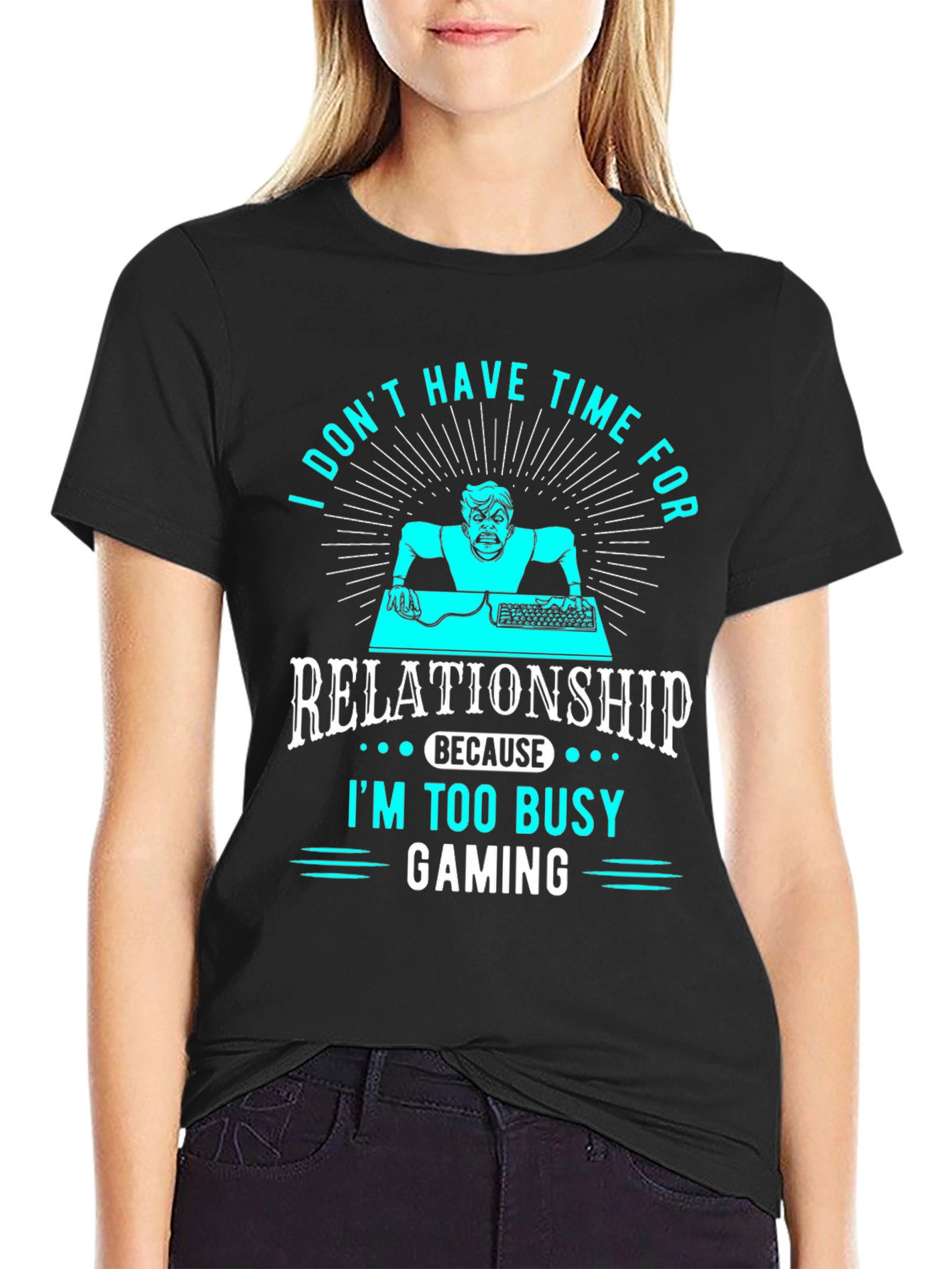 Gamer T-Shirt - No Time for Relationships