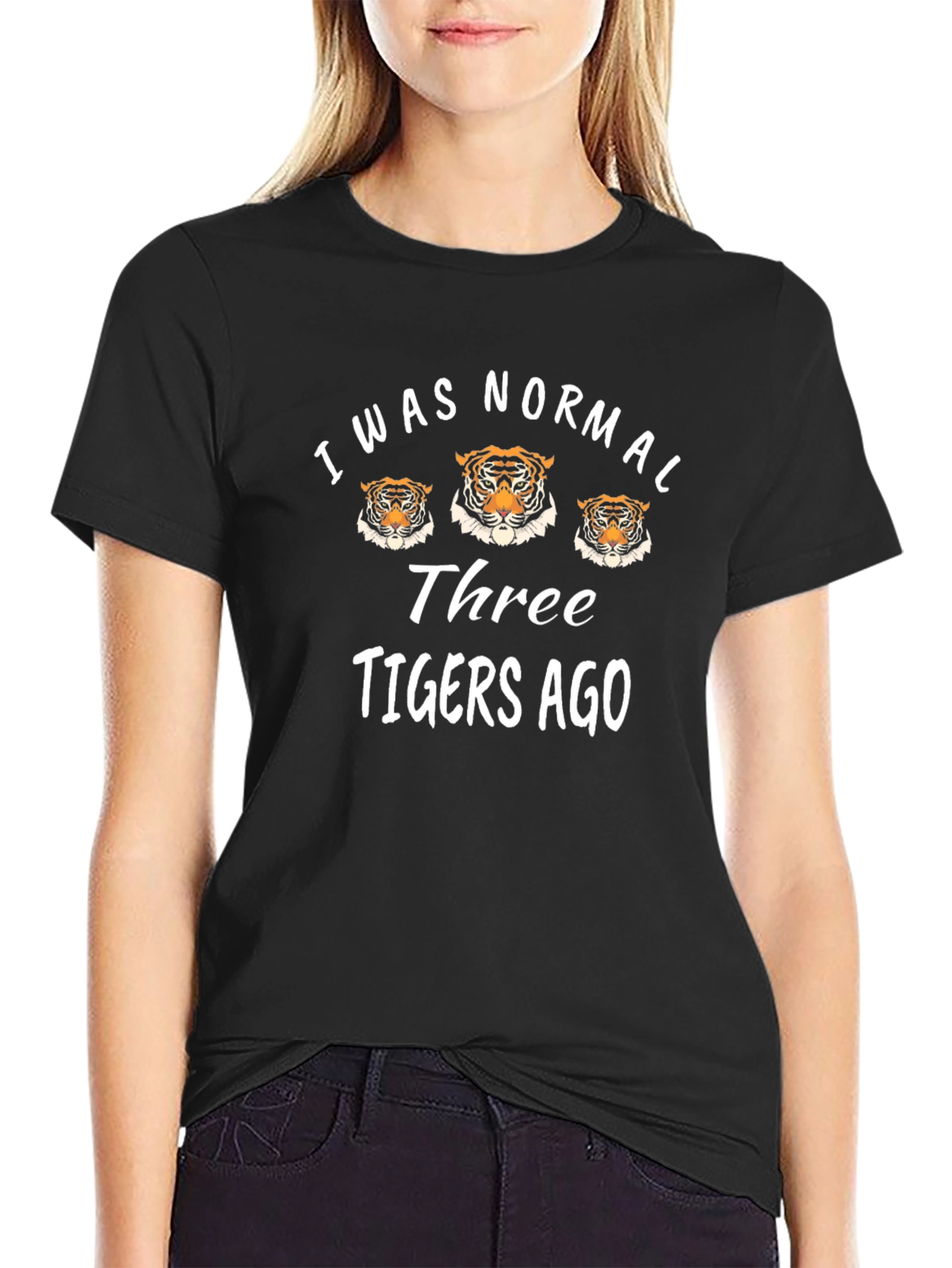 Three Tigers Ago T-Shirt Funny Graphic Tee